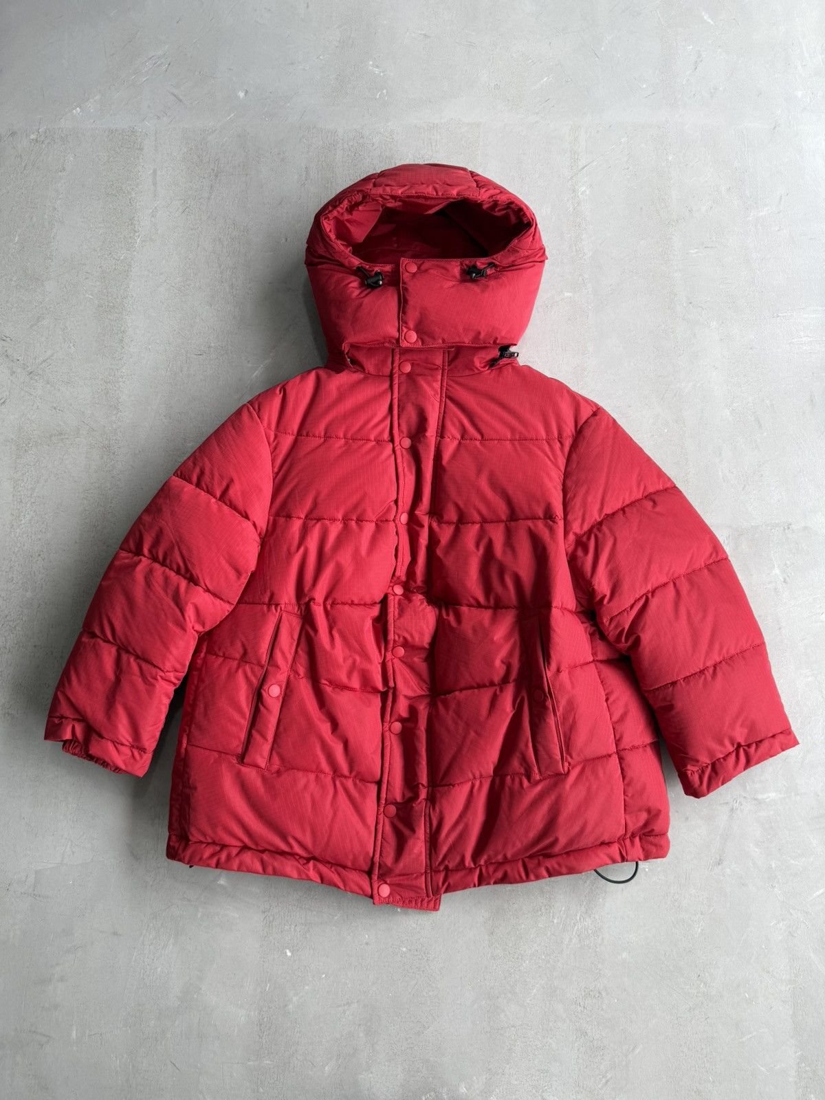 Balenciaga Balenciaga - F/W 2019 Red Swing Puffer Jacket Size US L / EU 52-54 / 3 - 3 Thumbnail