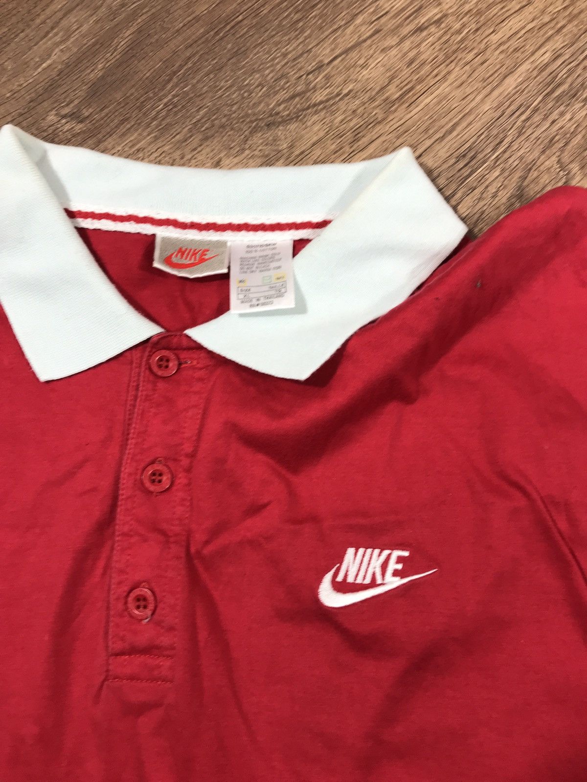 Nike × Vintage Vintage Nike Supreme Court Polo Shirt Size US XL / EU 56 / 4 - 2 Thumbnail