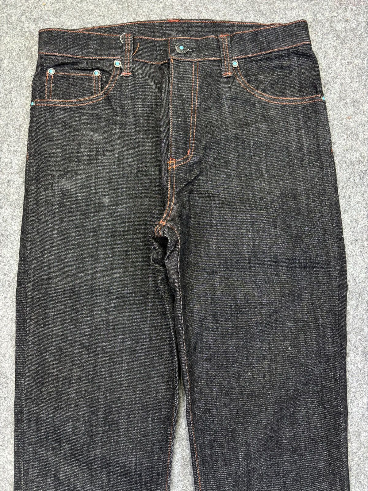 Japanese Brand Coat Of Arms Regular Denim F936 Size US 30 / EU 46 - 3 Thumbnail