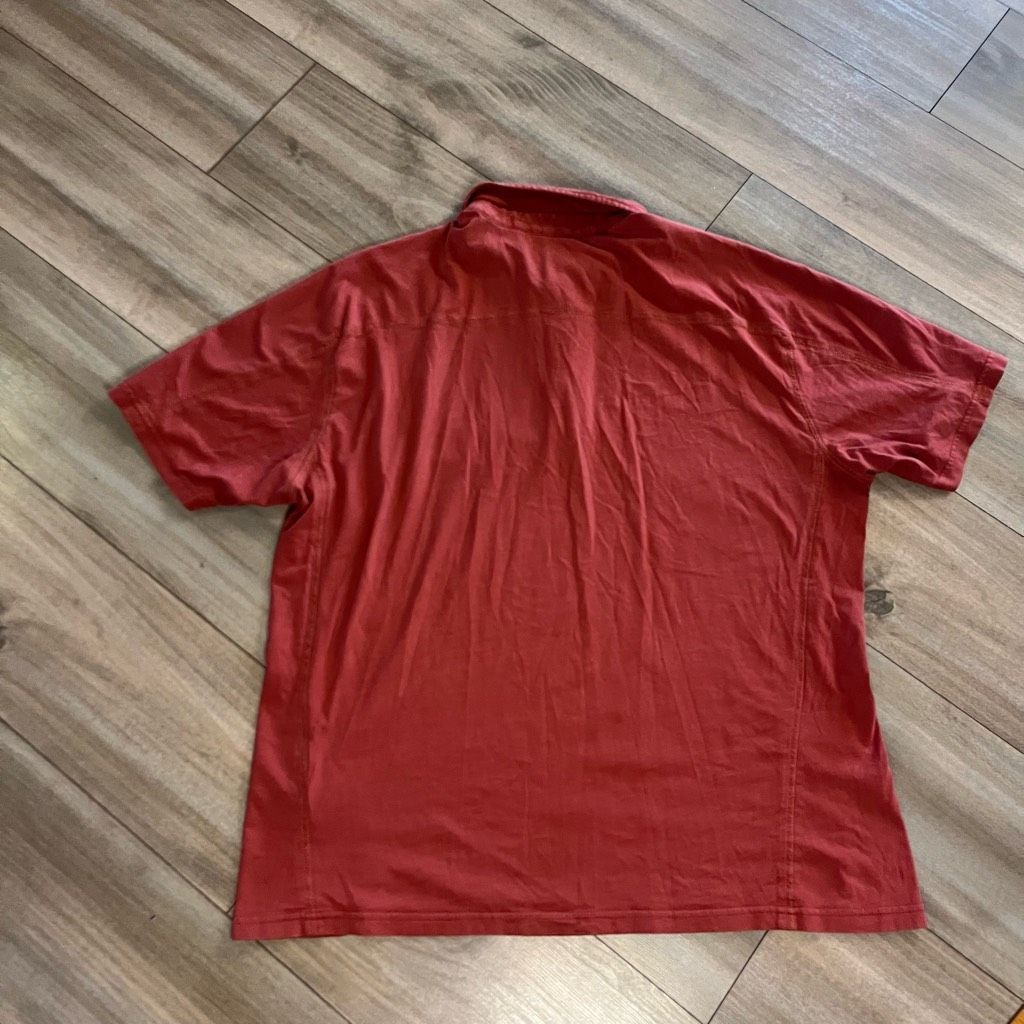 Kuhl Kuhl WildFibre Rust Colored Athletic Buttonup Shirt Men 2XL Size US XXL / EU 58 / 5 - 6 Thumbnail