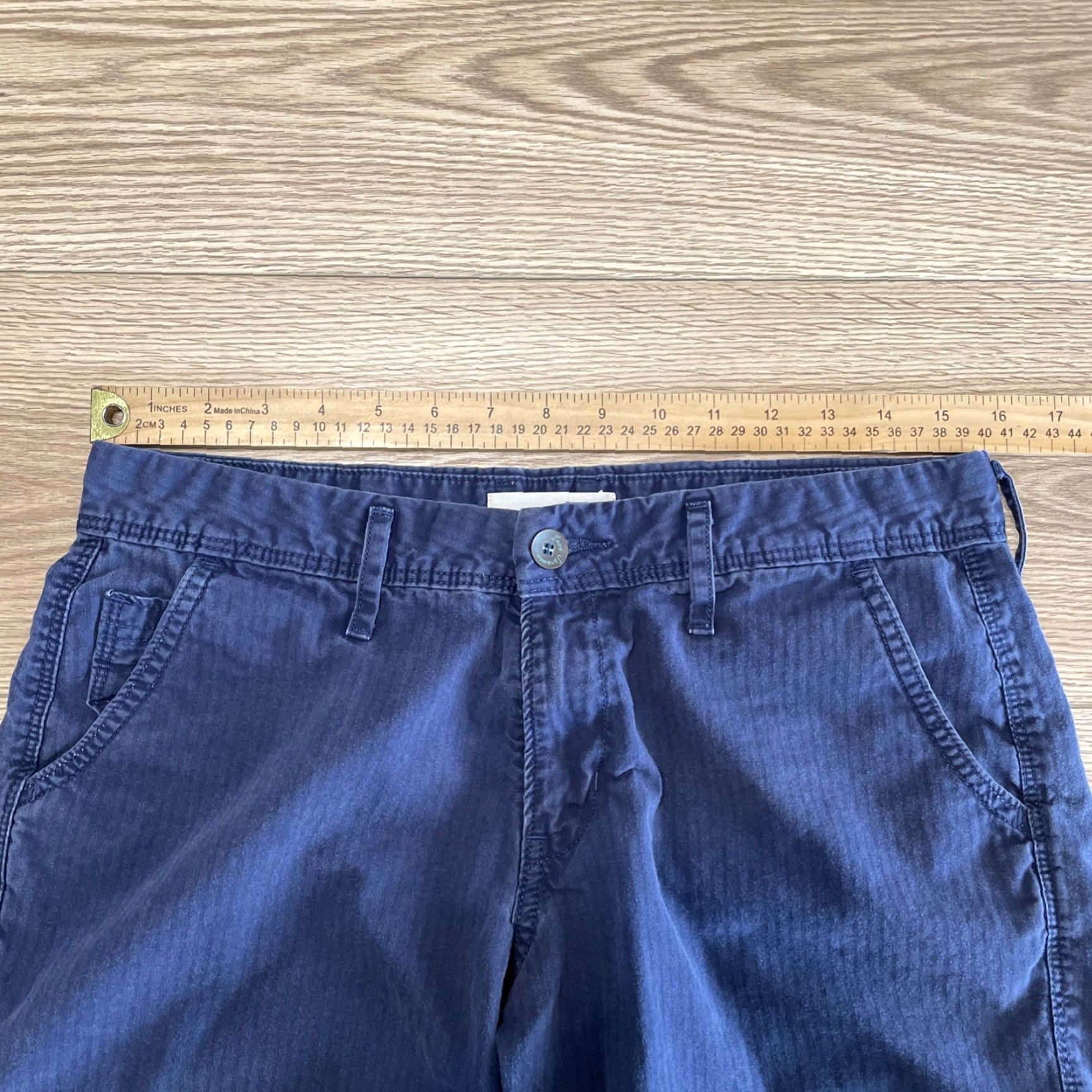 Levi's LEVI'S Womens Chino Shorts Size W28 Blue Colorful Size 28" / US 6 / IT 42 - 3 Thumbnail