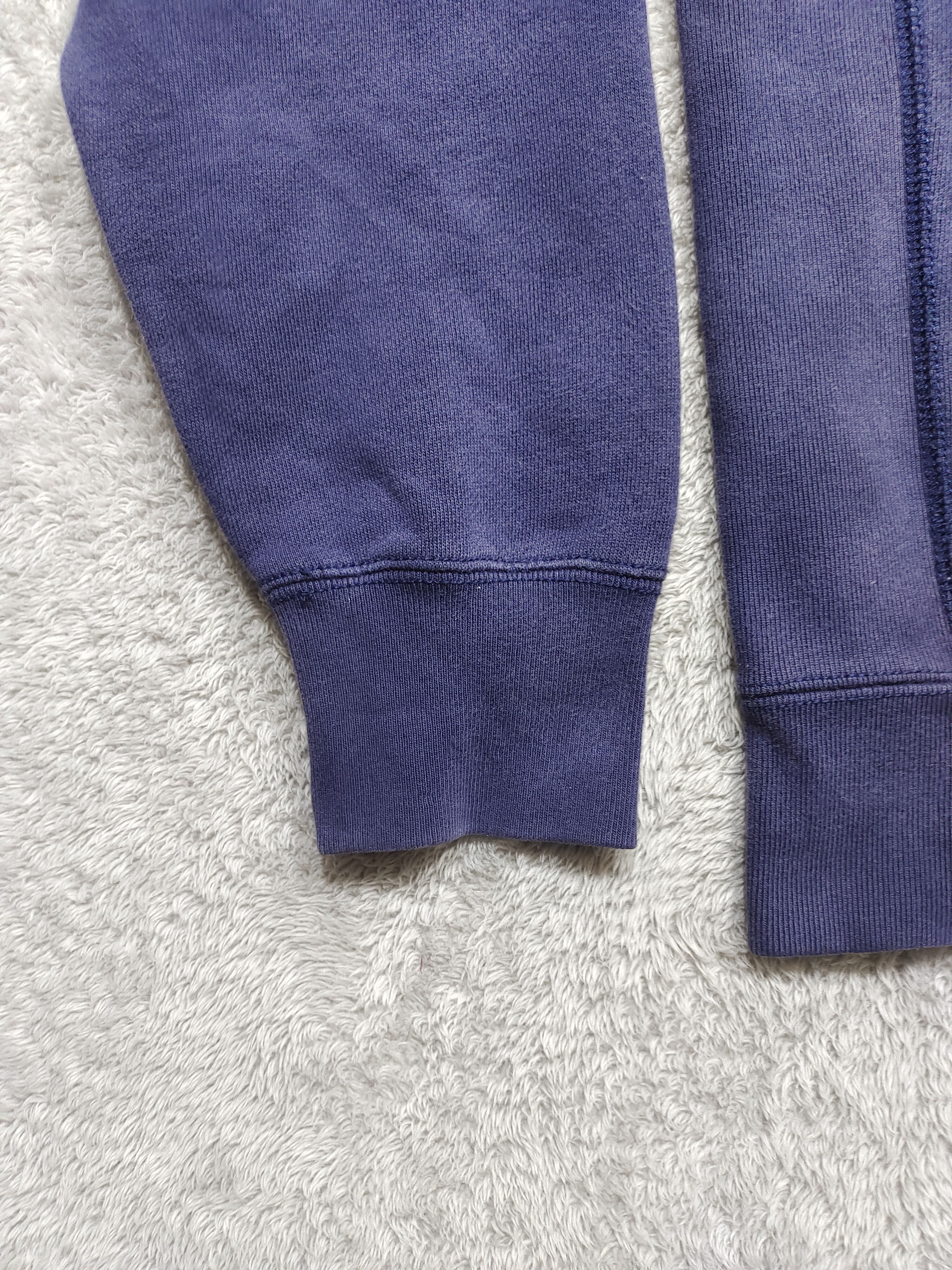 Ralph Lauren DISTRESSED RALPH LAUREN PURPLE INDIGO CREWNECK SWEATSHIRT Size US M / EU 48-50 / 2 - 6 Thumbnail