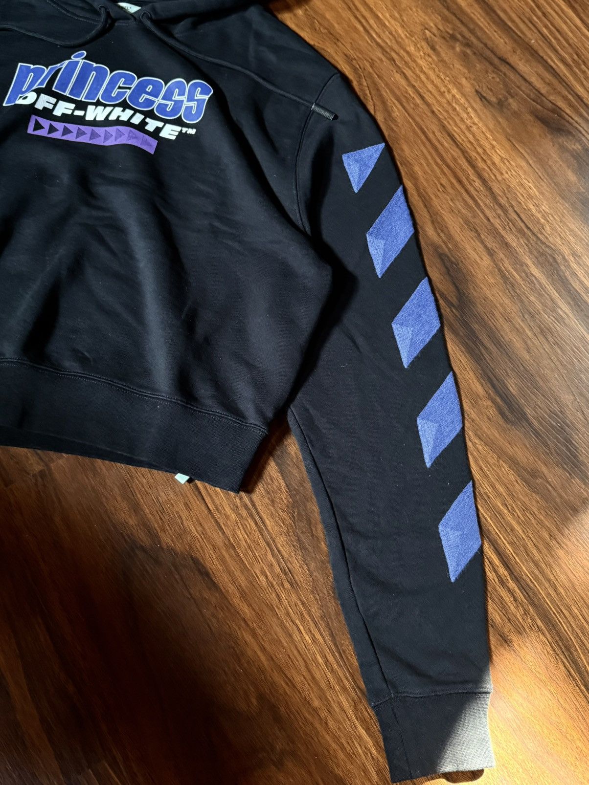 Off-White RAREST OFF-WHITE PRINCESS DIAGONALS HOODIE Size M / US 6-8 / IT 42-44 - 7 Thumbnail