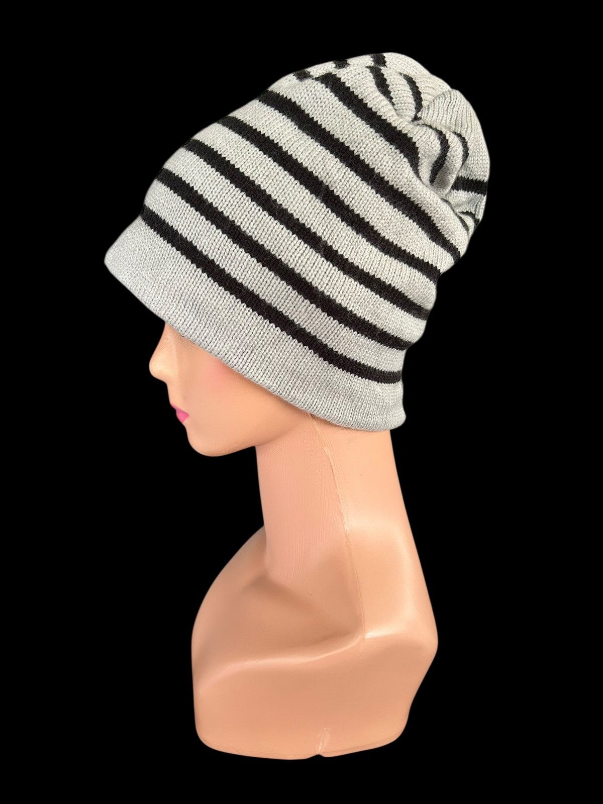 Japanese Brand × Kapital × Vintage Stripe Japanese Style Beanie Hats Size ONE SIZE - 3 Thumbnail