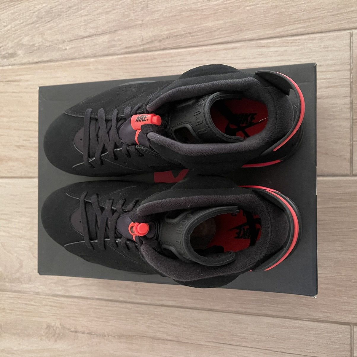 Jordan Brand Jordan 6 Retro Black Infrared 2019 Size US 10.5 / EU 43-44 - 4 Thumbnail