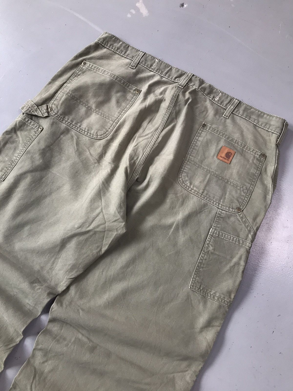 Carhartt × Vintage Vintage Carhartt B195 ARG double knee carpenter denim Size US 40 / EU 56 - 13 Thumbnail