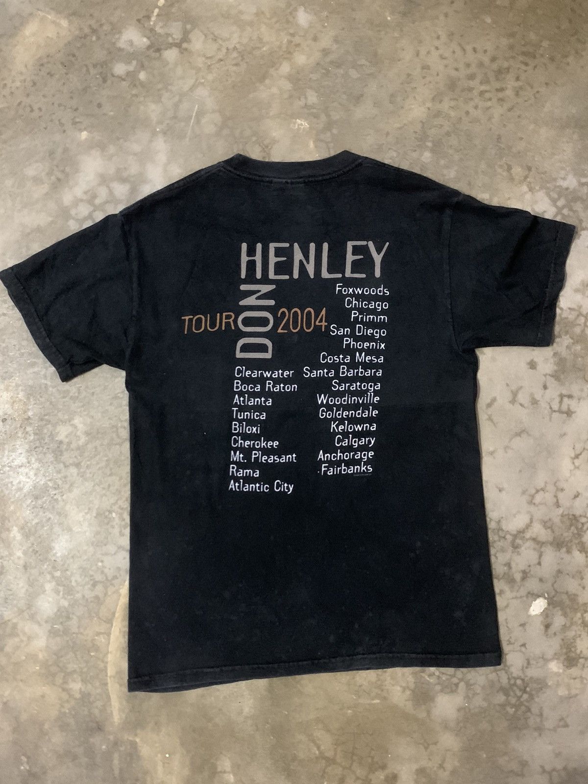 Band Tees Don Henley Tour 2004 Tee Size US S / EU 44-46 / 1 - 6 Thumbnail