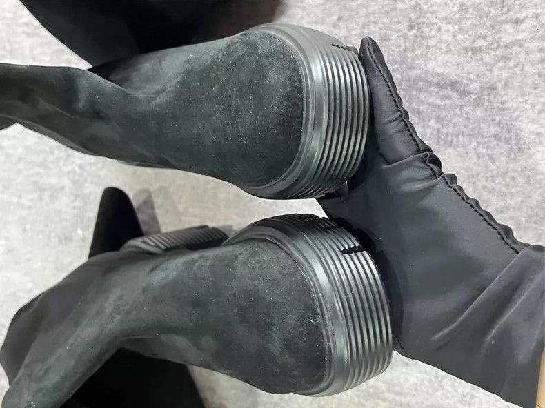 Saint Laurent Paris Long Black High-2507 Size US 7.5 / EU 40-41 - 2 Thumbnail