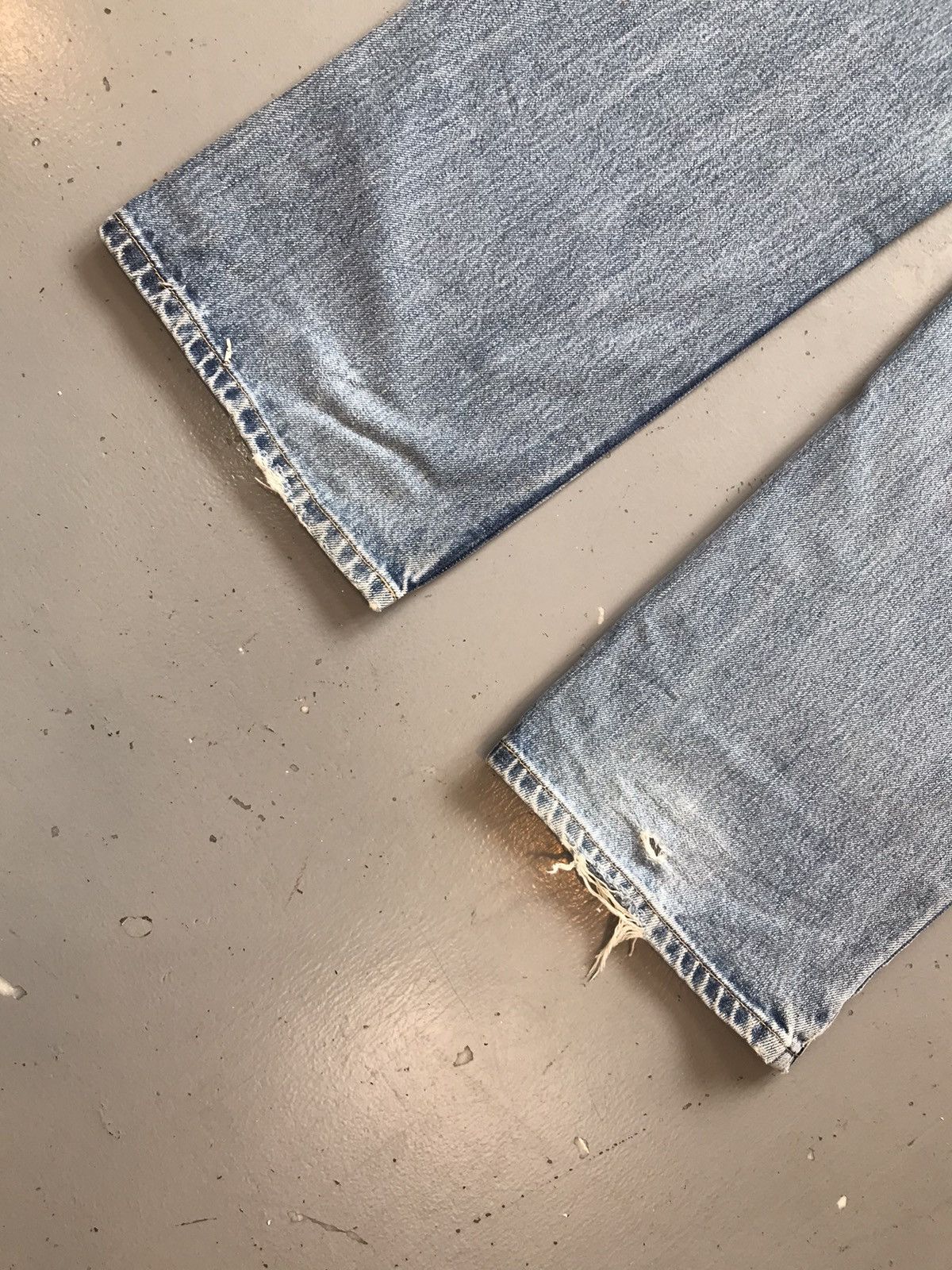 Harley Davidson × Vintage Vintage Harley Davidson straight denim Size US 33 - 10 Thumbnail