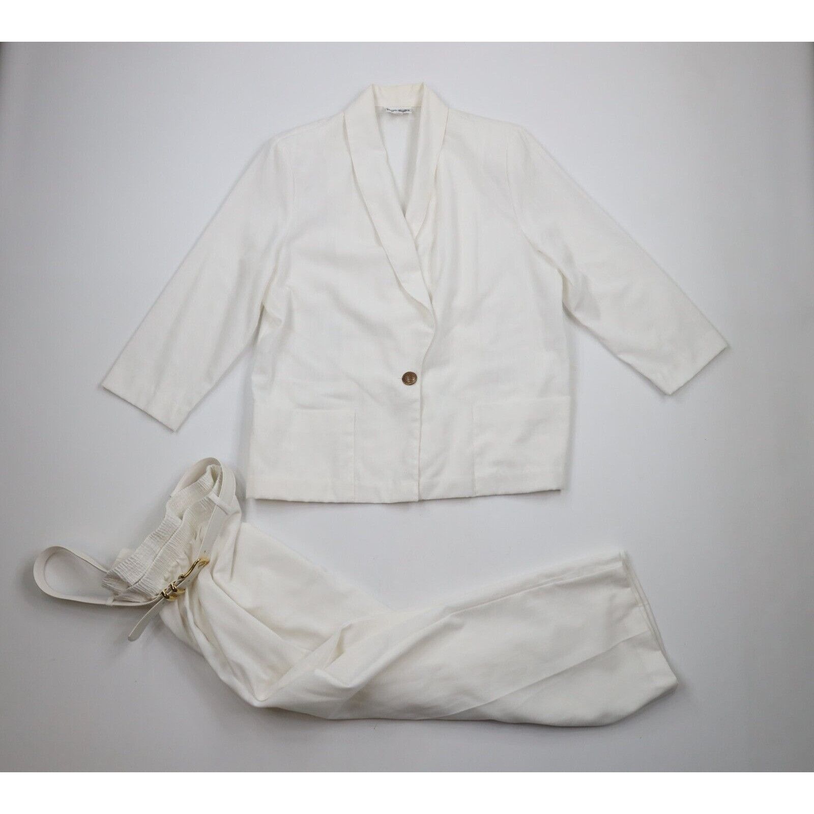 Vintage Vintage 60s 70s Streetwear 2 Piece Pants Suit Jacket Size XL / US 12-14 / IT 48-50 - 1 Thumbnail