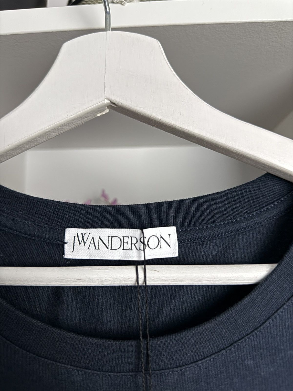 Designer × JW Anderson JW Anderson basic navy t-shirt / tee XS designer luxury rare Size XS / US 0-2 / IT 36-38 - 6 Thumbnail