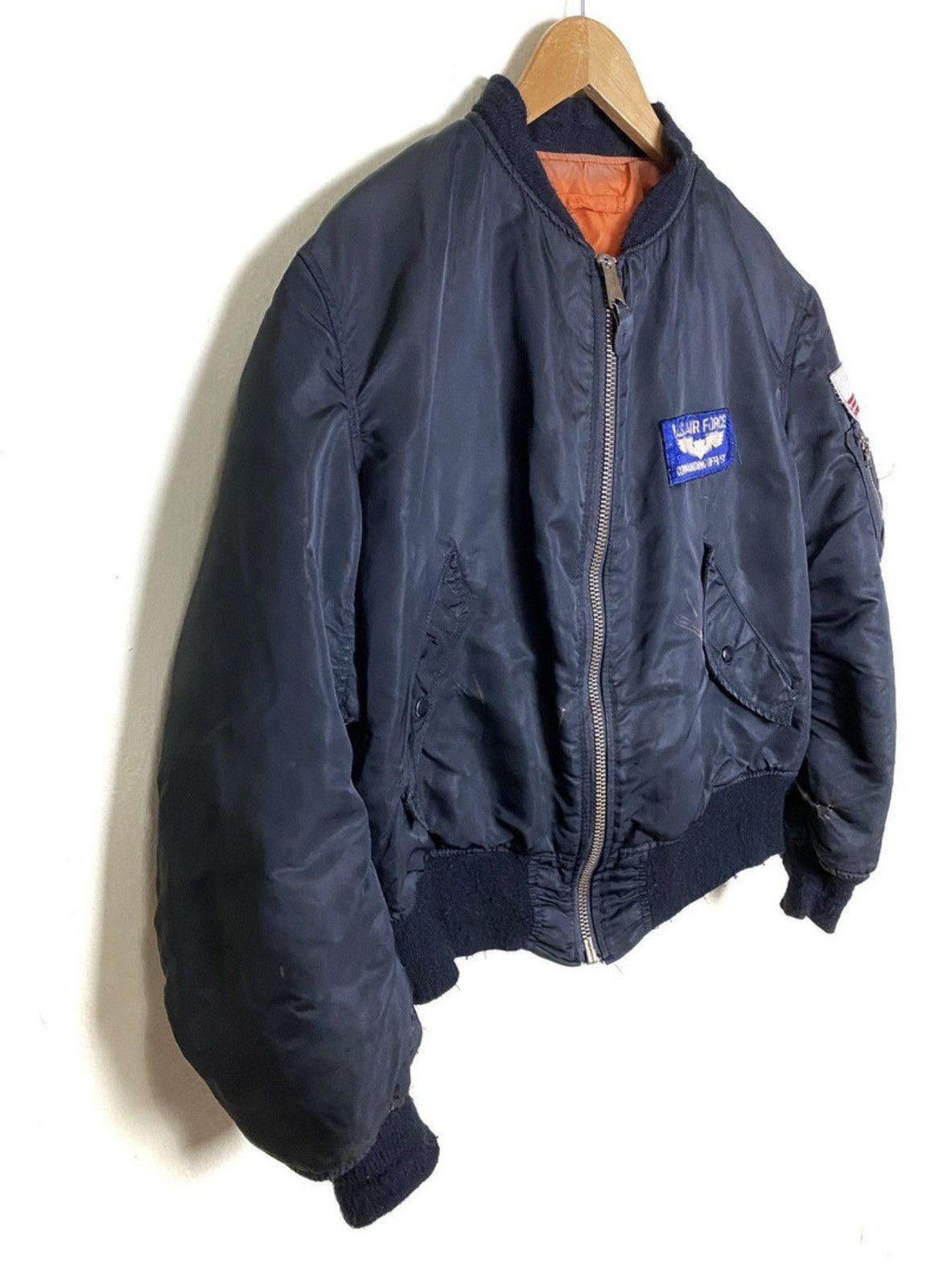 Alpha Industries Vintage Alpha Industries Reversible Bomber Flight Jacket Size US L / EU 52-54 / 3 - 2 Thumbnail