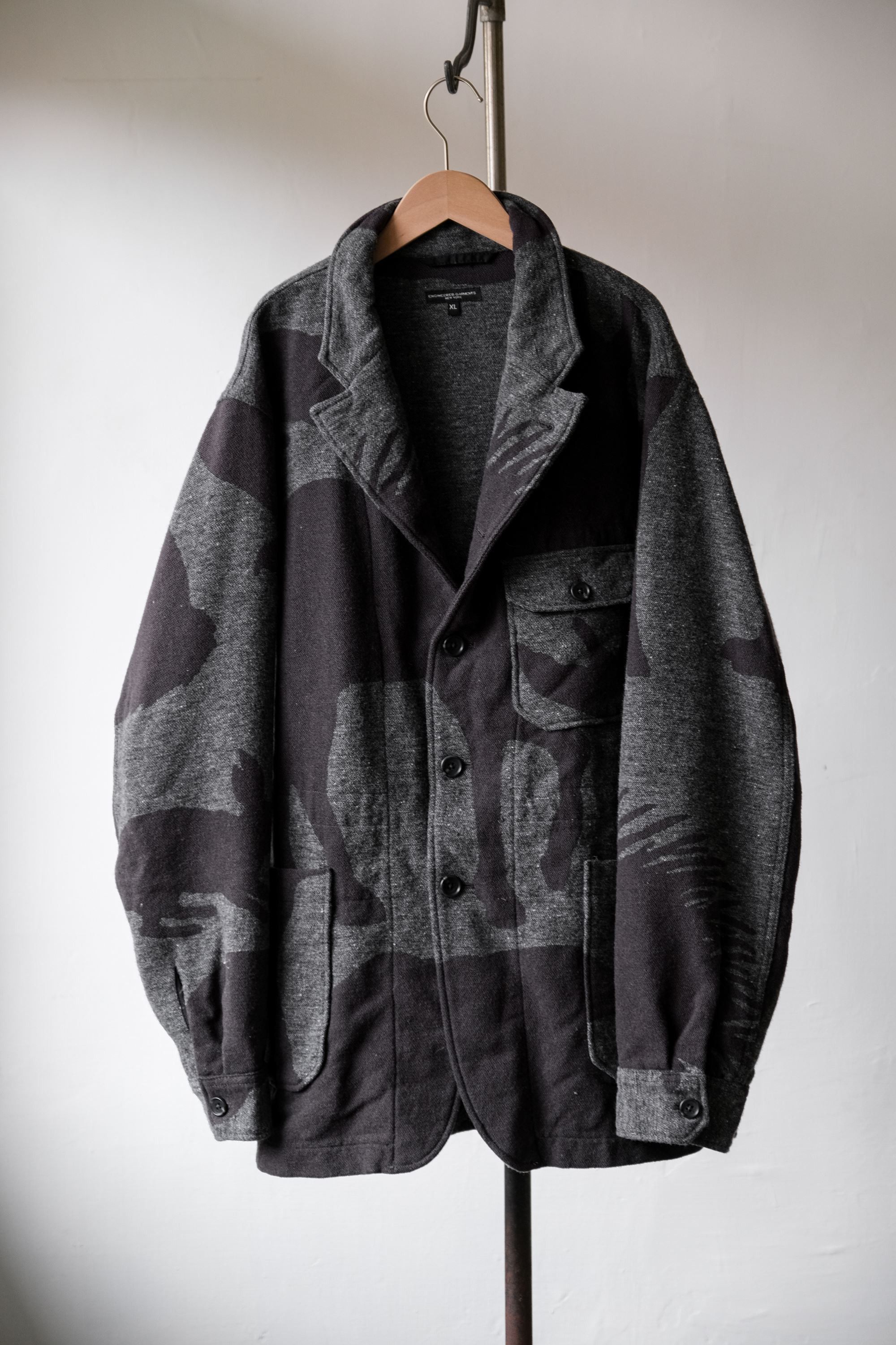 Engineered Garments 2017 Engineered Garments Benson Jacket Animal Wool Jacquard Size US XL / EU 56 / 4 - 2 Thumbnail