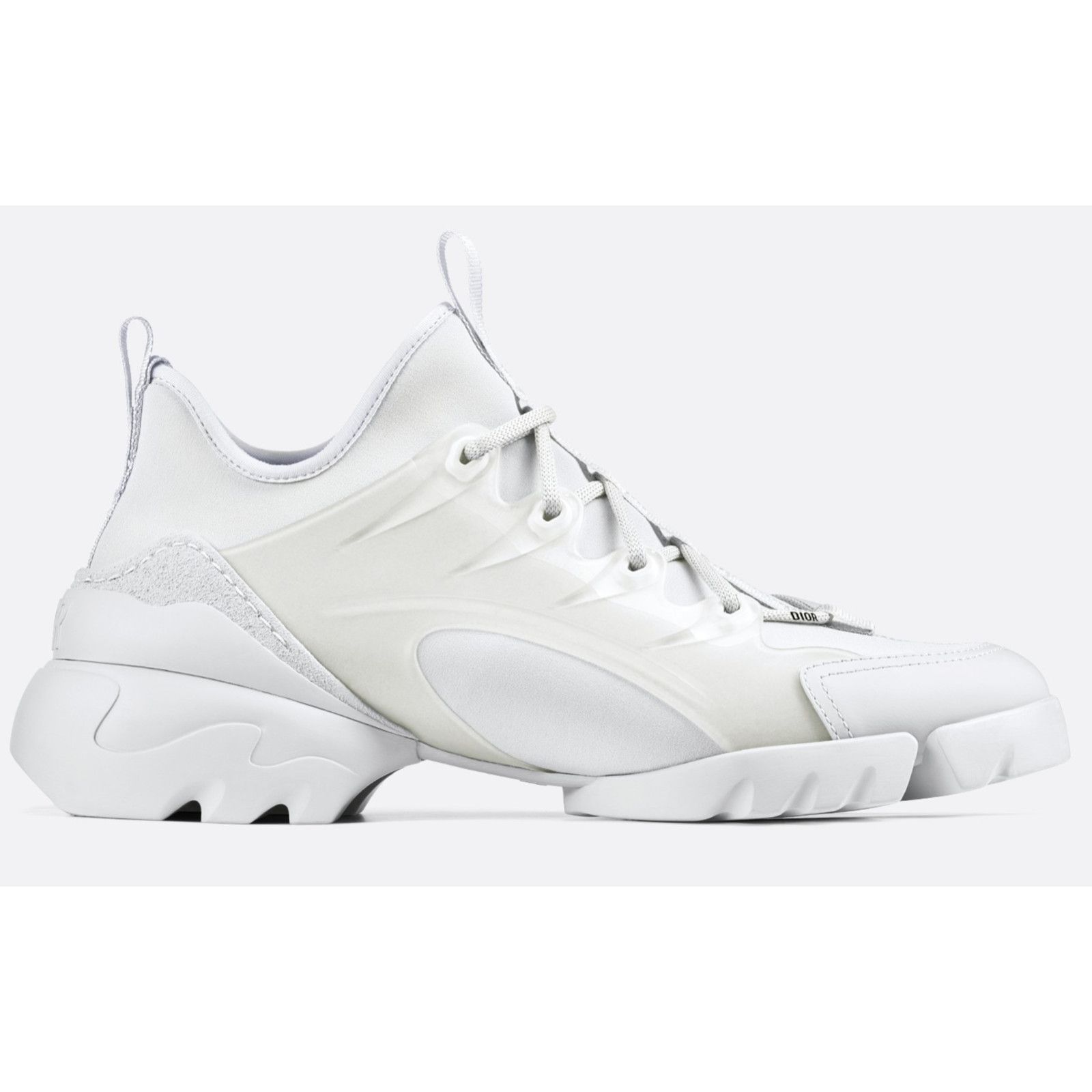 Dior D-Connect Logo Lace Up Flat Platform Trainer Sneaker 38.5 Size US 8.5 / IT 38.5 - 1 Thumbnail