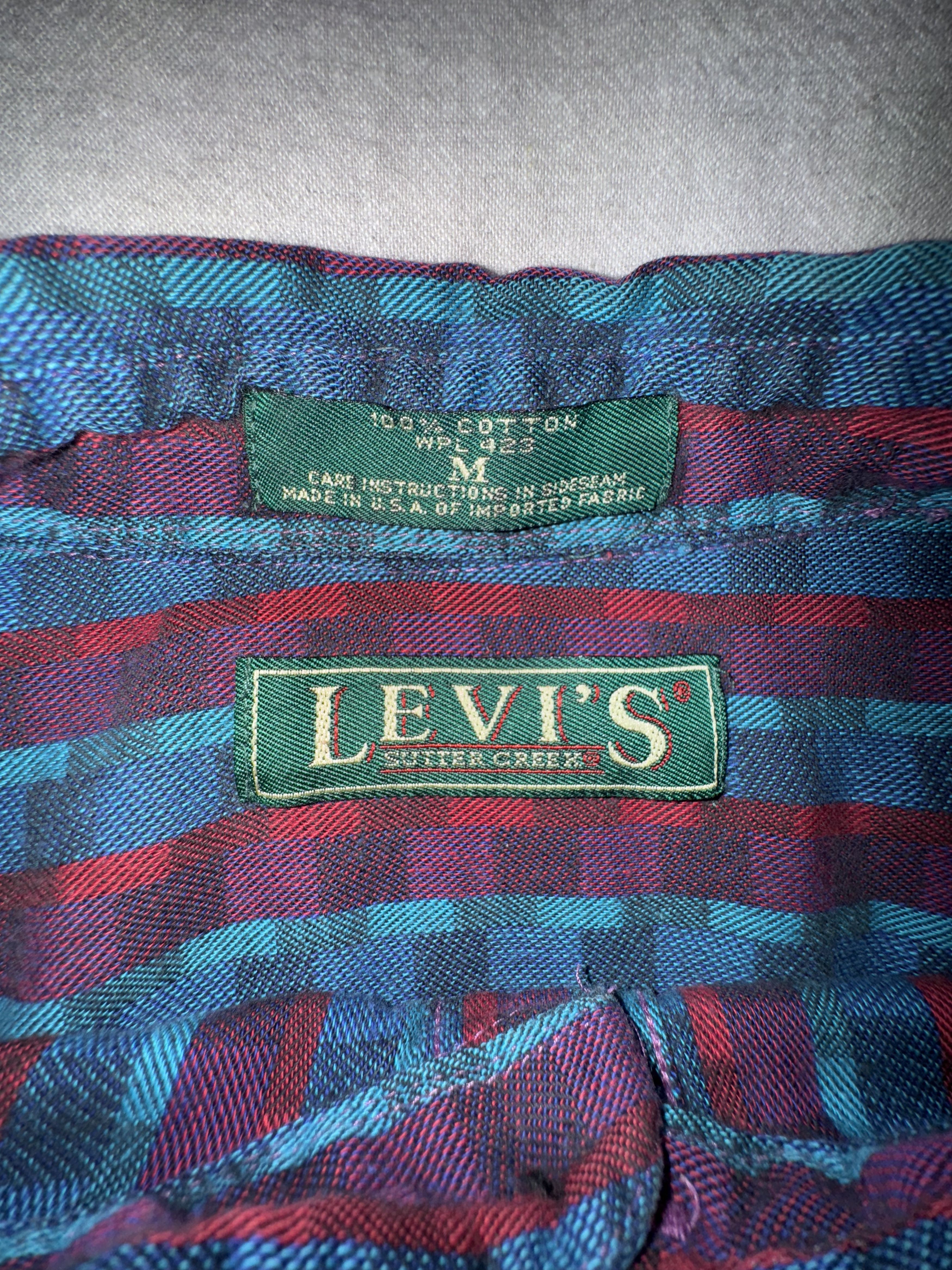 Levi's levi's sutter creek 1980's long sleeve shirt Size US M / EU 48-50 / 2 - 3 Thumbnail