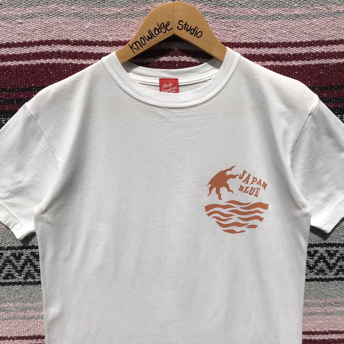 Japanese Brand Studio D’Artisan Japan Blue Endless Summer Tee JapaneseBrand Size US S / EU 44-46 / 1 - 10 Thumbnail