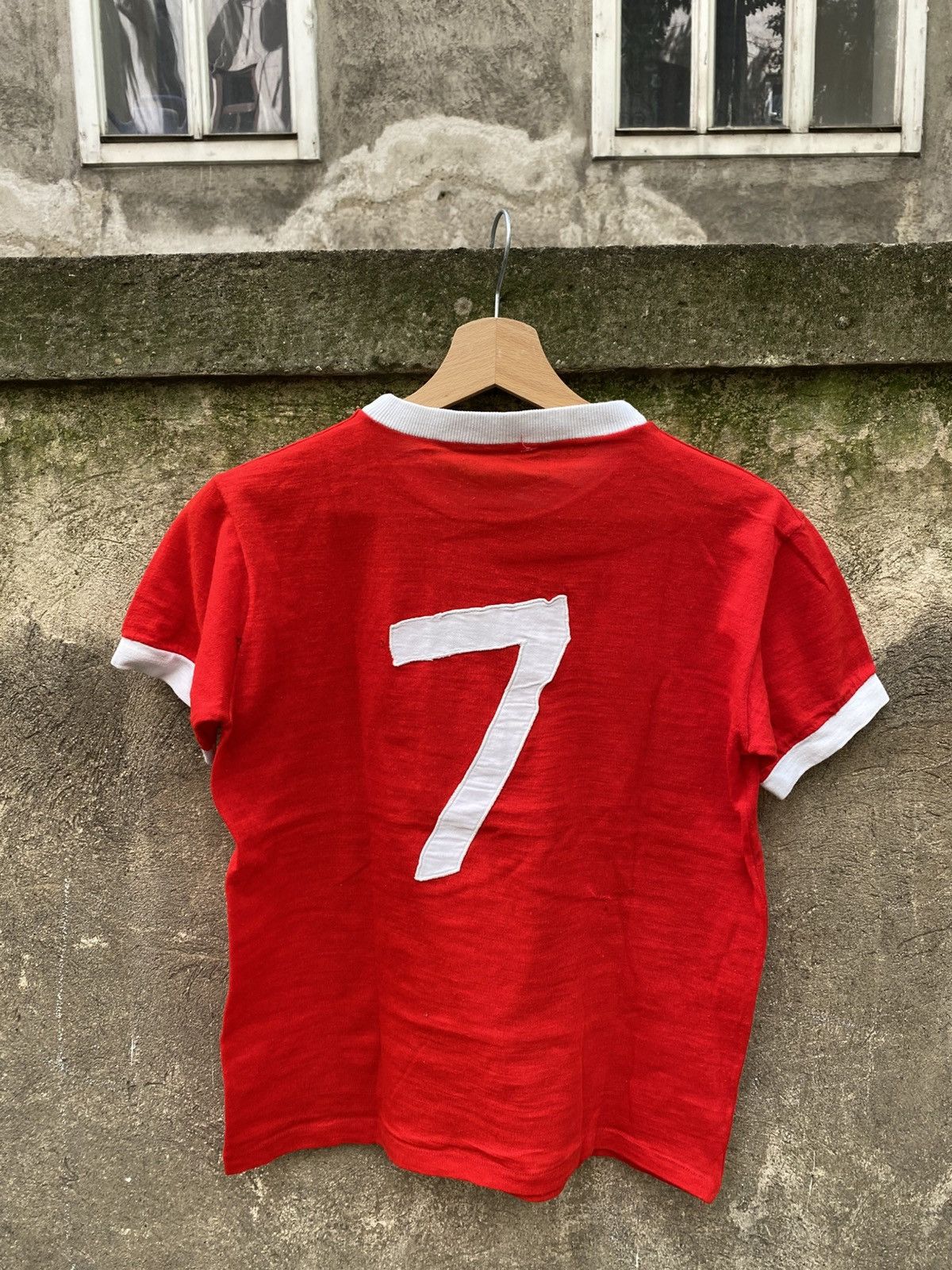 Other Vintage 1972/1973 Sl Benfica Match Worn 7 Soccer Jersey Rare Size US M / EU 48-50 / 2 - 8 Thumbnail