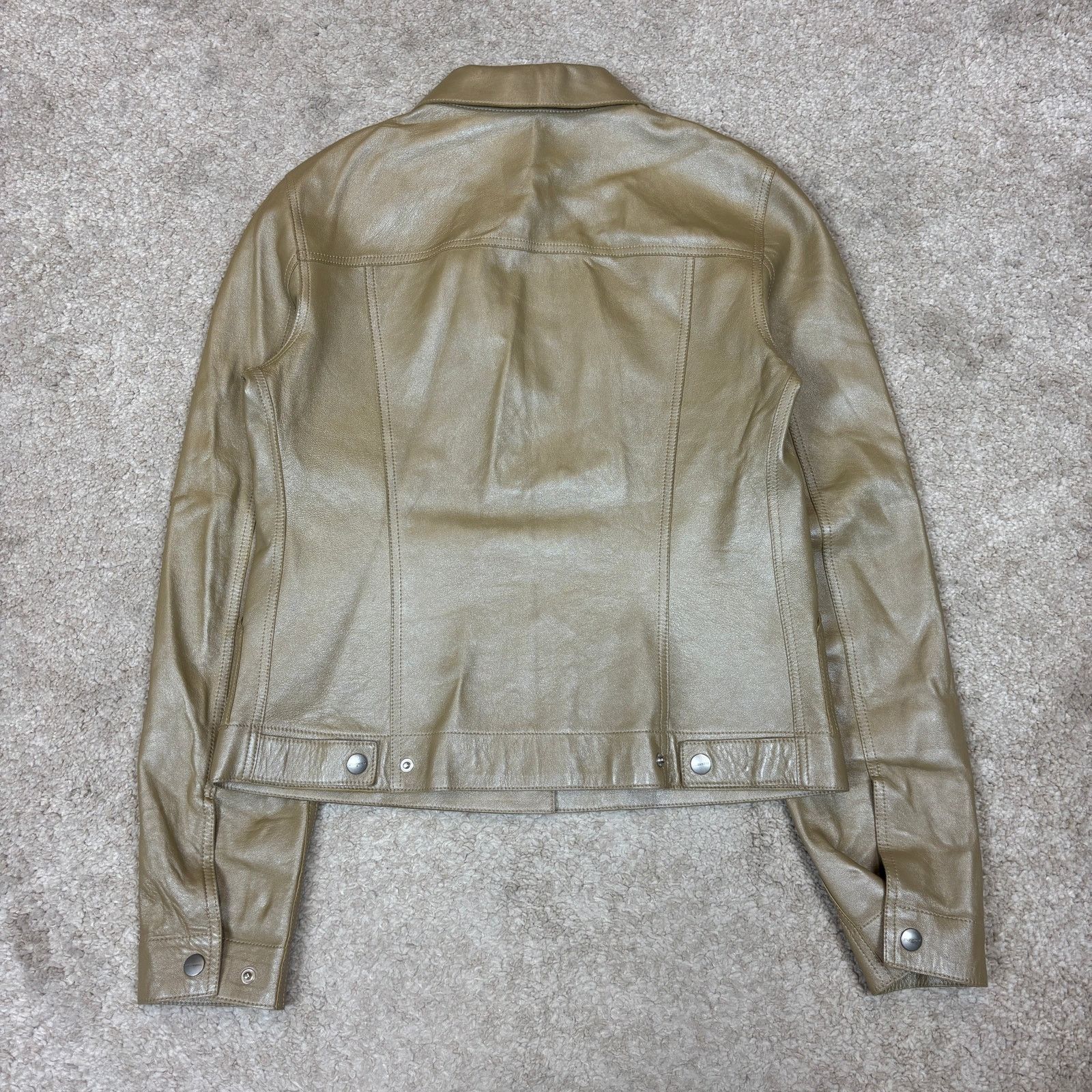 Jil Sander Jil Sander Raf Simons Leather Jacket Women's 36 Minimalist Size XS / US 0-2 / IT 36-38 - 3 Thumbnail