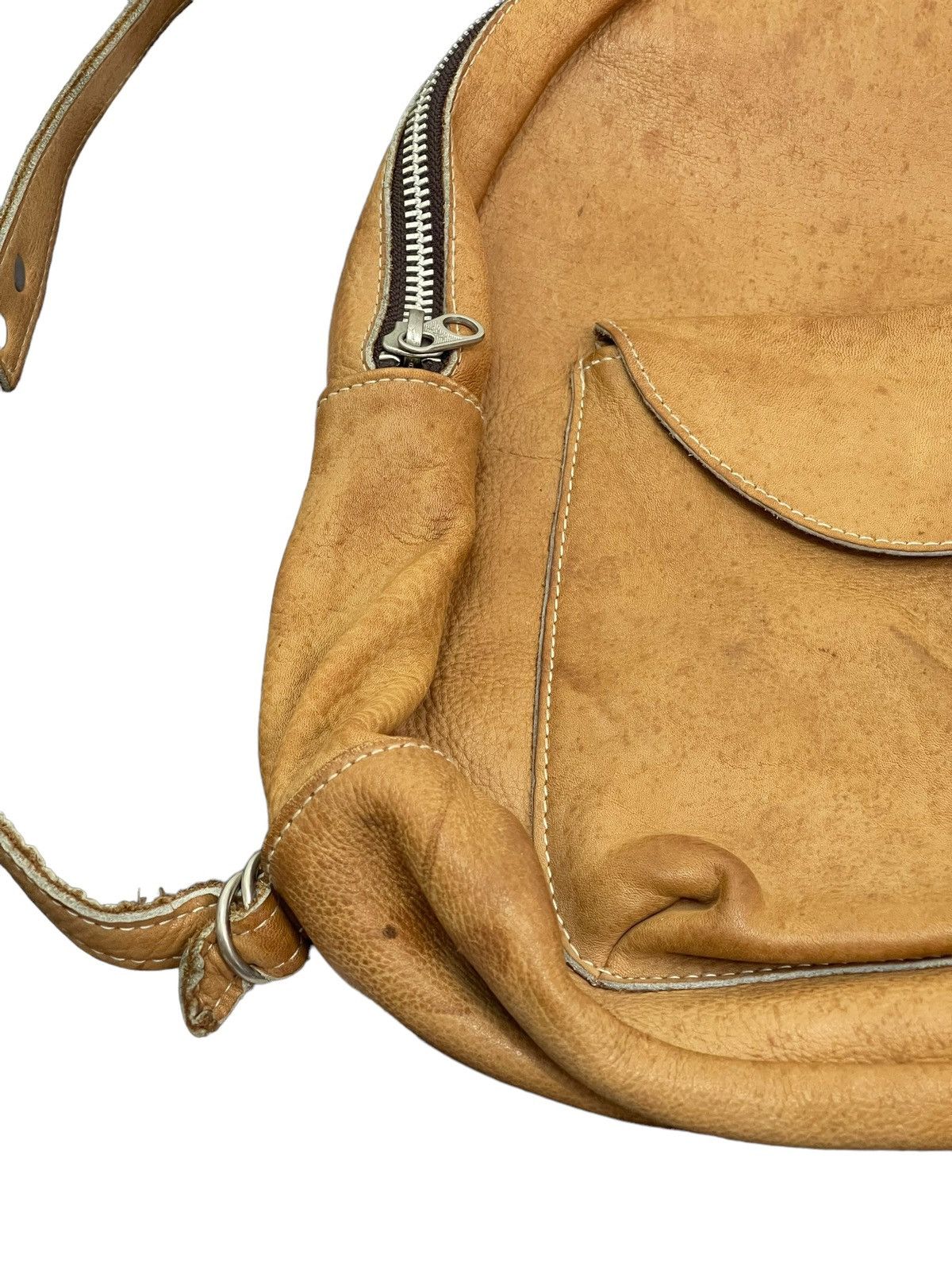 Genuine Leather Full Leather Backpack Unknown Handmade Bag 3🟩 Size ONE SIZE - 6 Thumbnail