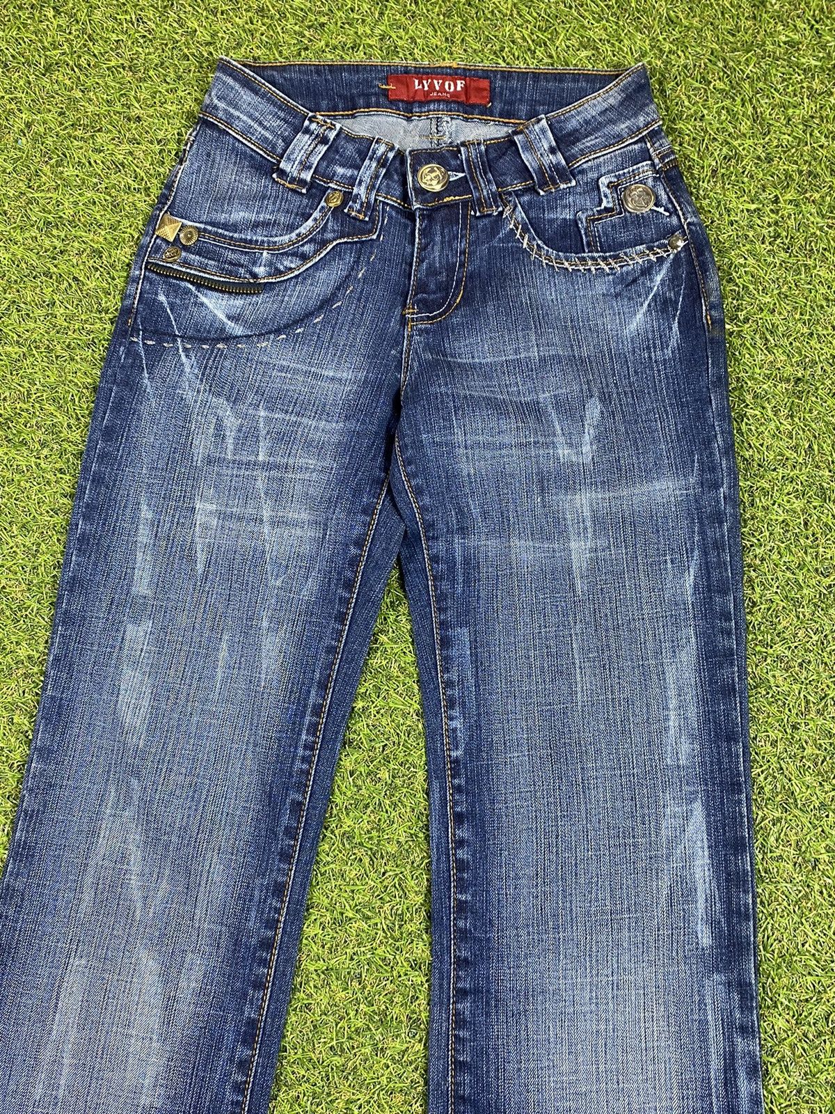 Vintage Vintage 90s Japanese jeans faded LGB style size 25 Size 25" / US 0 / IT 36 - 2 Thumbnail