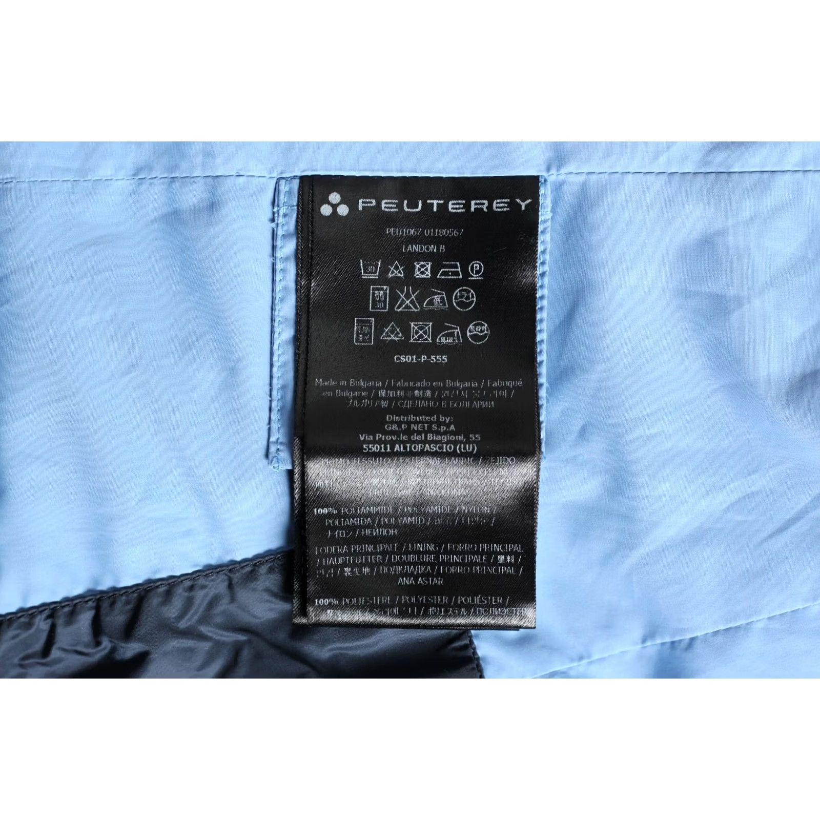 Peuterey PEUTEREY Landon B Jacket Men S Blue Regular Size S MJ5658 Size US S / EU 44-46 / 1 - 7 Thumbnail