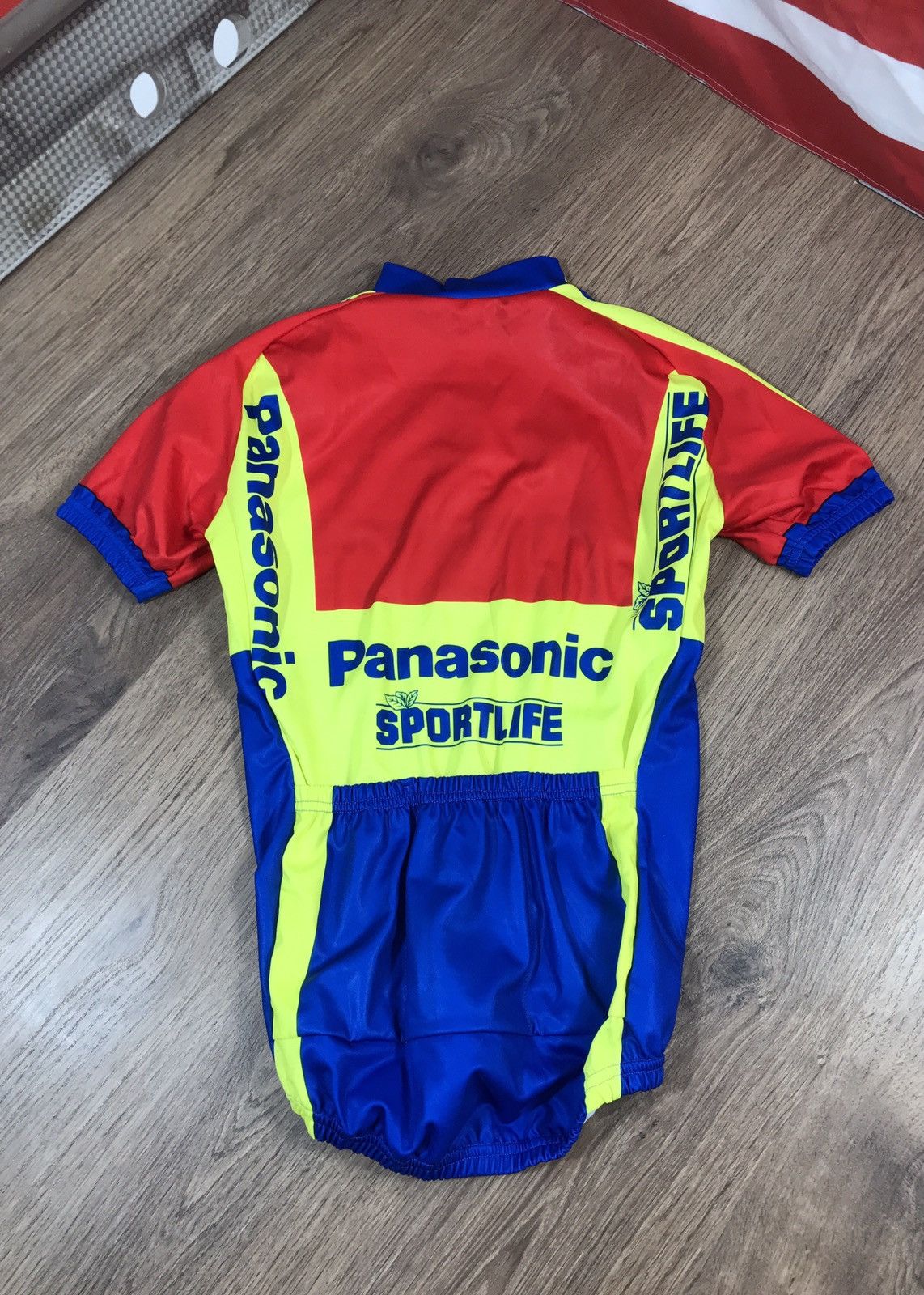 Vintage Vintage Cycling Shirt Panasonic 1990/1992 Size US M / EU 48-50 / 2 - 7 Thumbnail