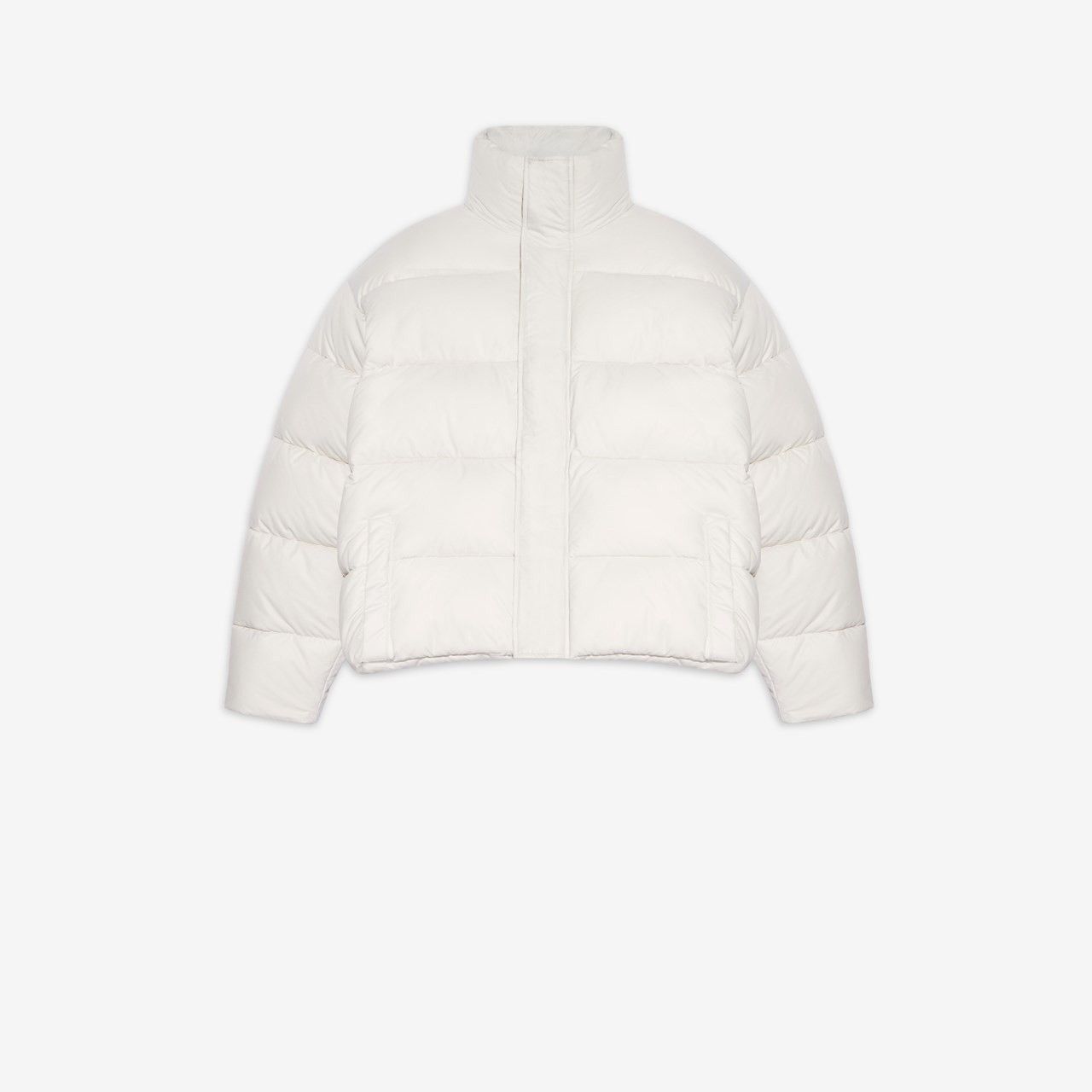 Balenciaga o1mt1gz0325 BB Puffer Jacket in White Size US S / EU 44-46 / 1 - 1 Thumbnail