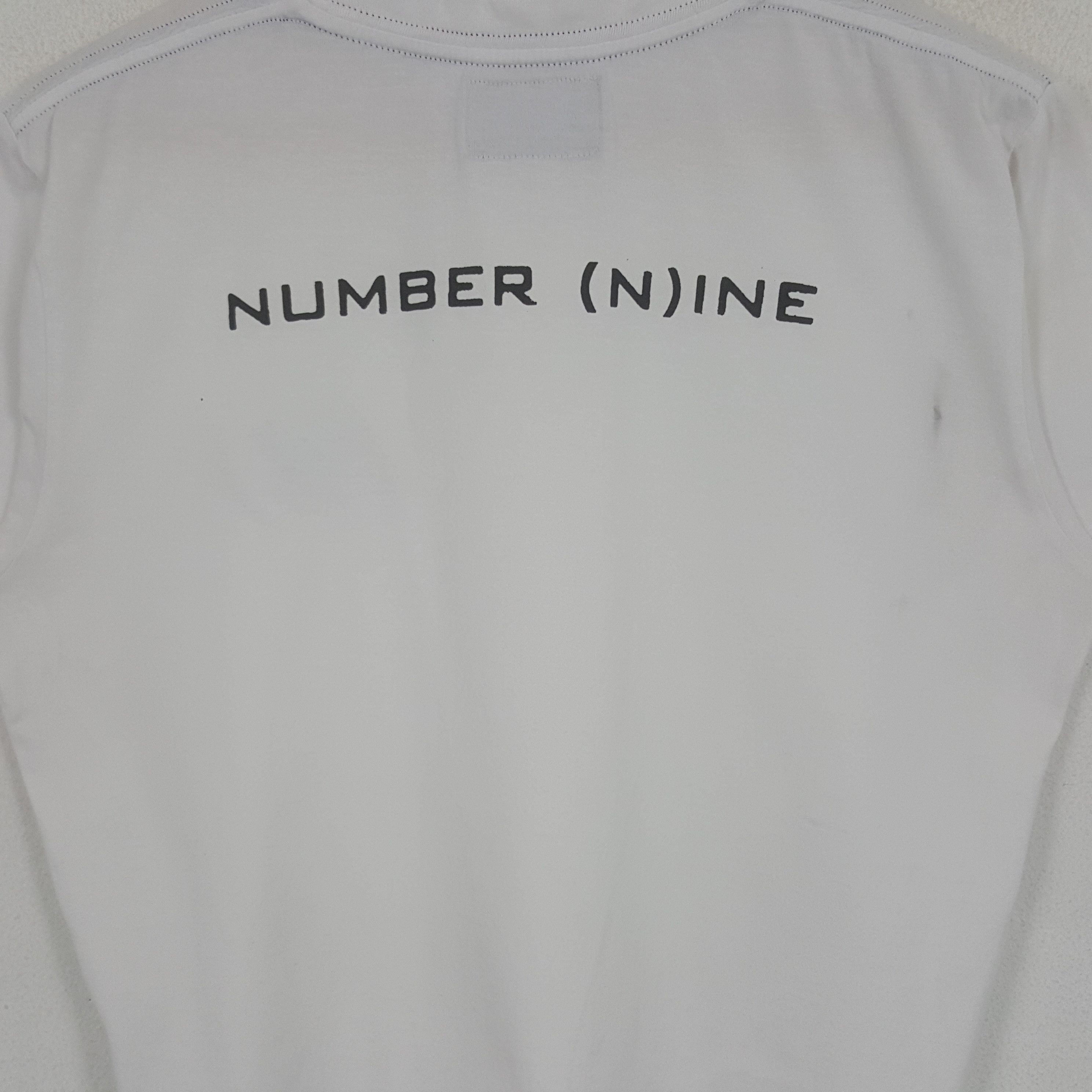 Japanese Brand × Number (N)ine × Vintage Vintage Number (N)ine Japanese Brand Spellout Tshirt Size US M / EU 48-50 / 2 - 2 Thumbnail