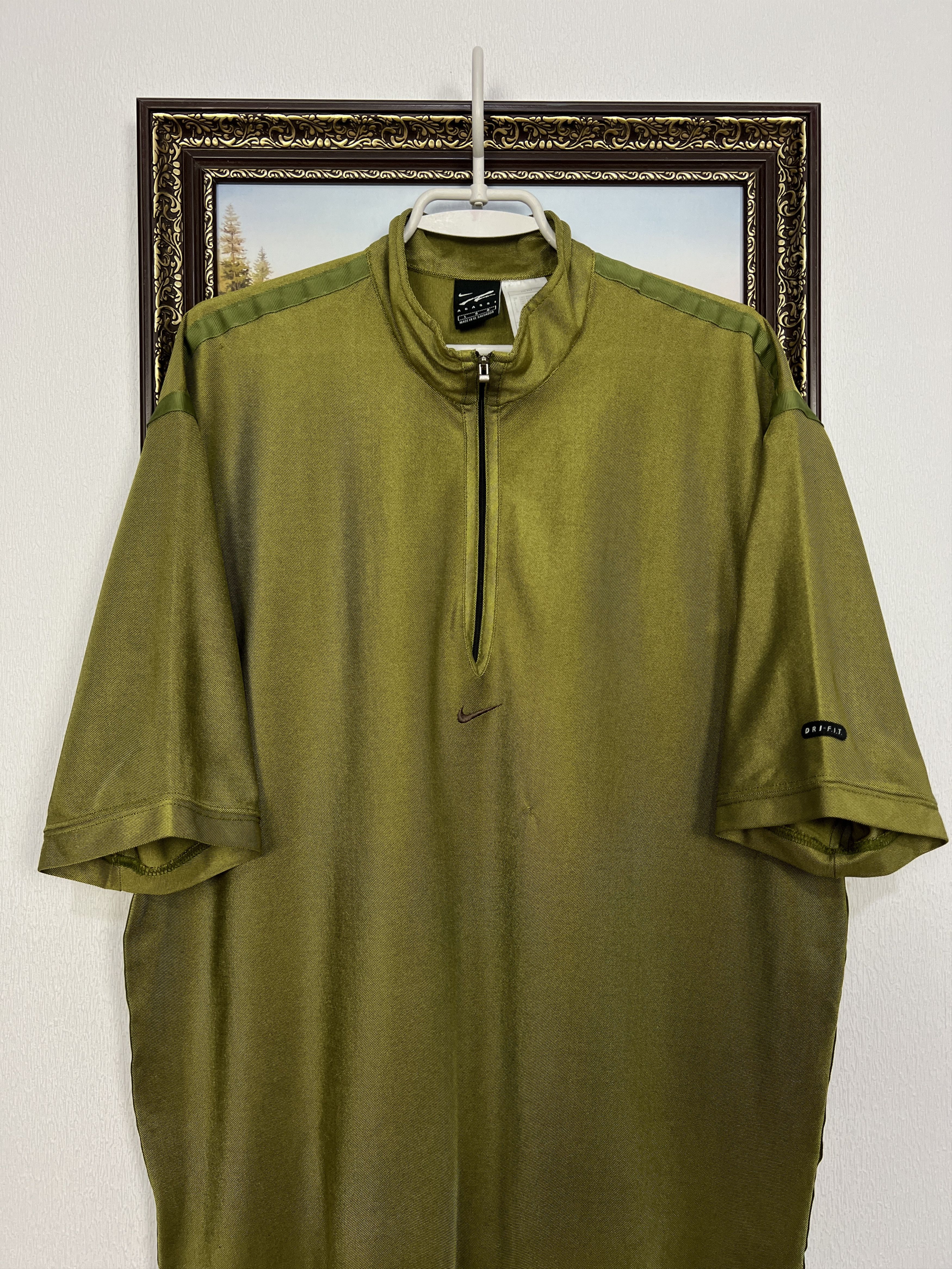 Nike Vintage 90's Nike Court Andre Agassi Tennis Shirt Jersey Size US L / EU 52-54 / 3 - 2 Thumbnail