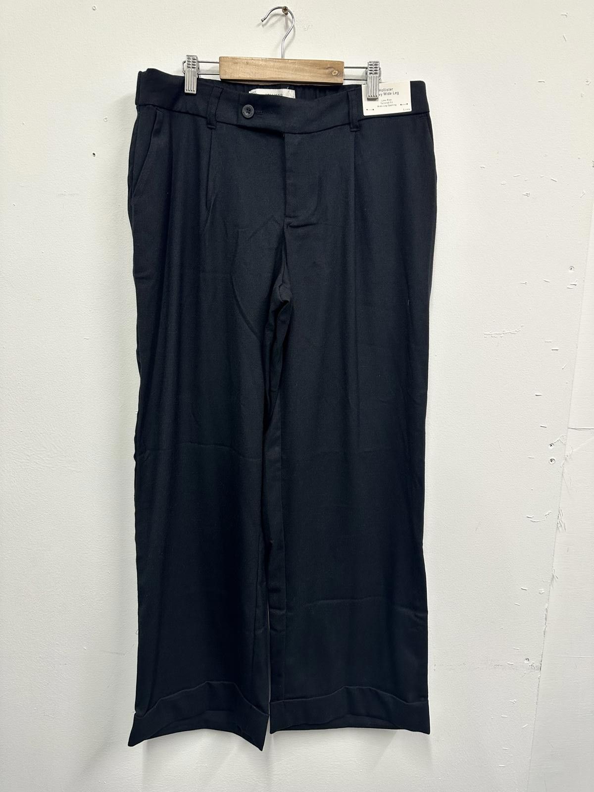 Hollister Hollister Low-Rise Livvy Wide Leg Trousers Size 36" / US 14 / IT 50 - 1 Thumbnail