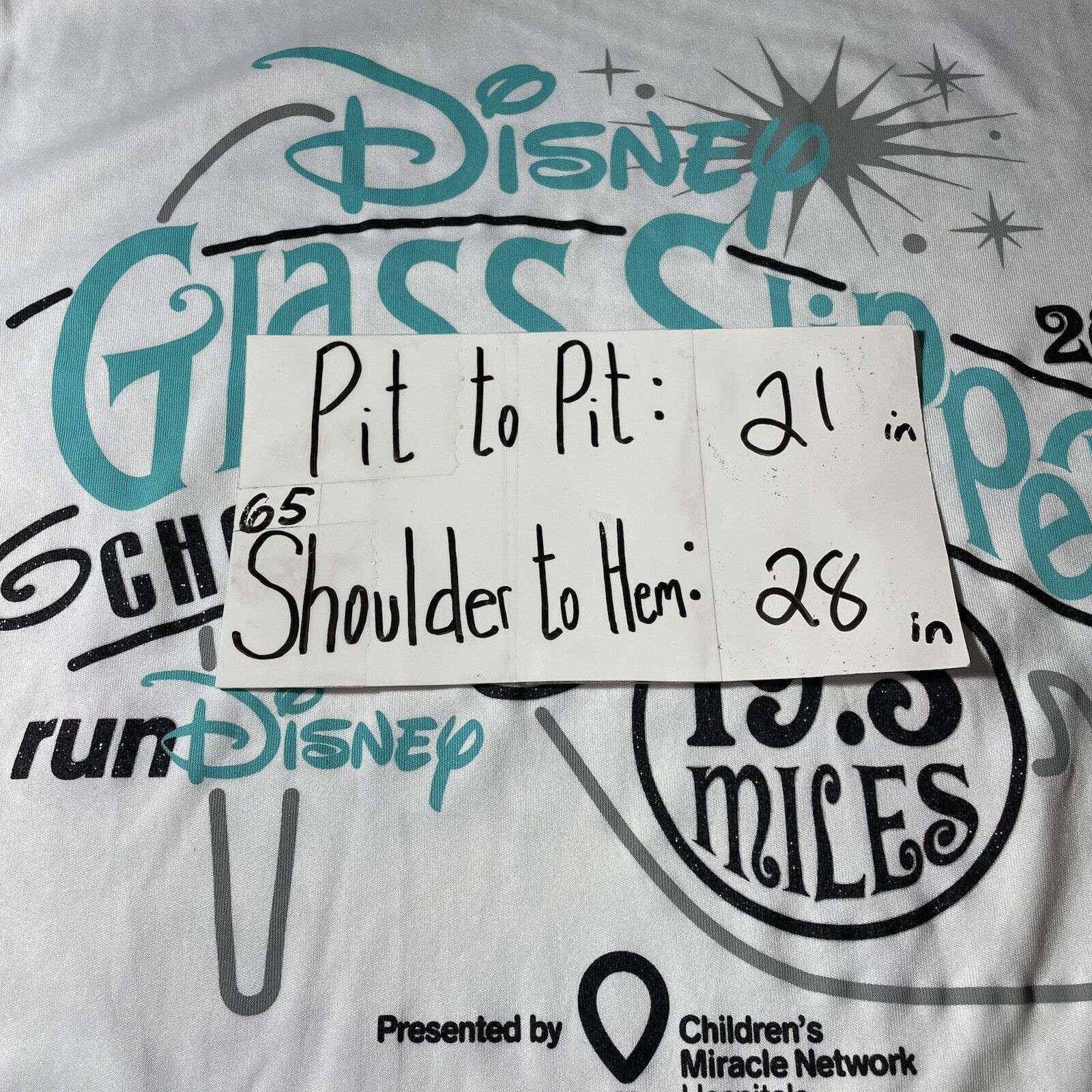 Champion Champion RunDisney T Shirt 2015 Glass Slipper Challenge Size US M / EU 48-50 / 2 - 11 Thumbnail