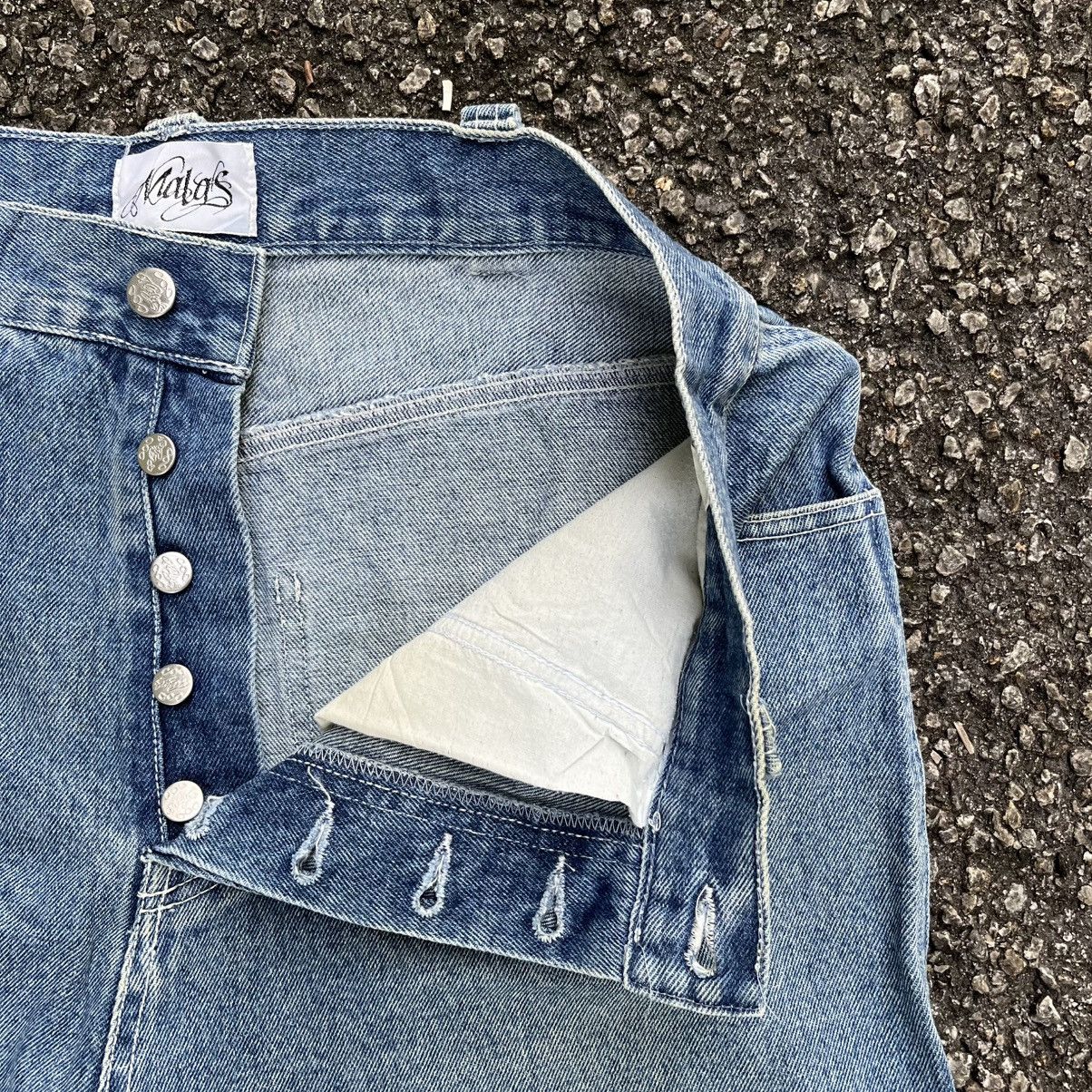 Southpole Baggy Jeans Multi Pocket Faded Blue Y2K Denim Skater Pants Size US 32 / EU 48 - 7 Thumbnail
