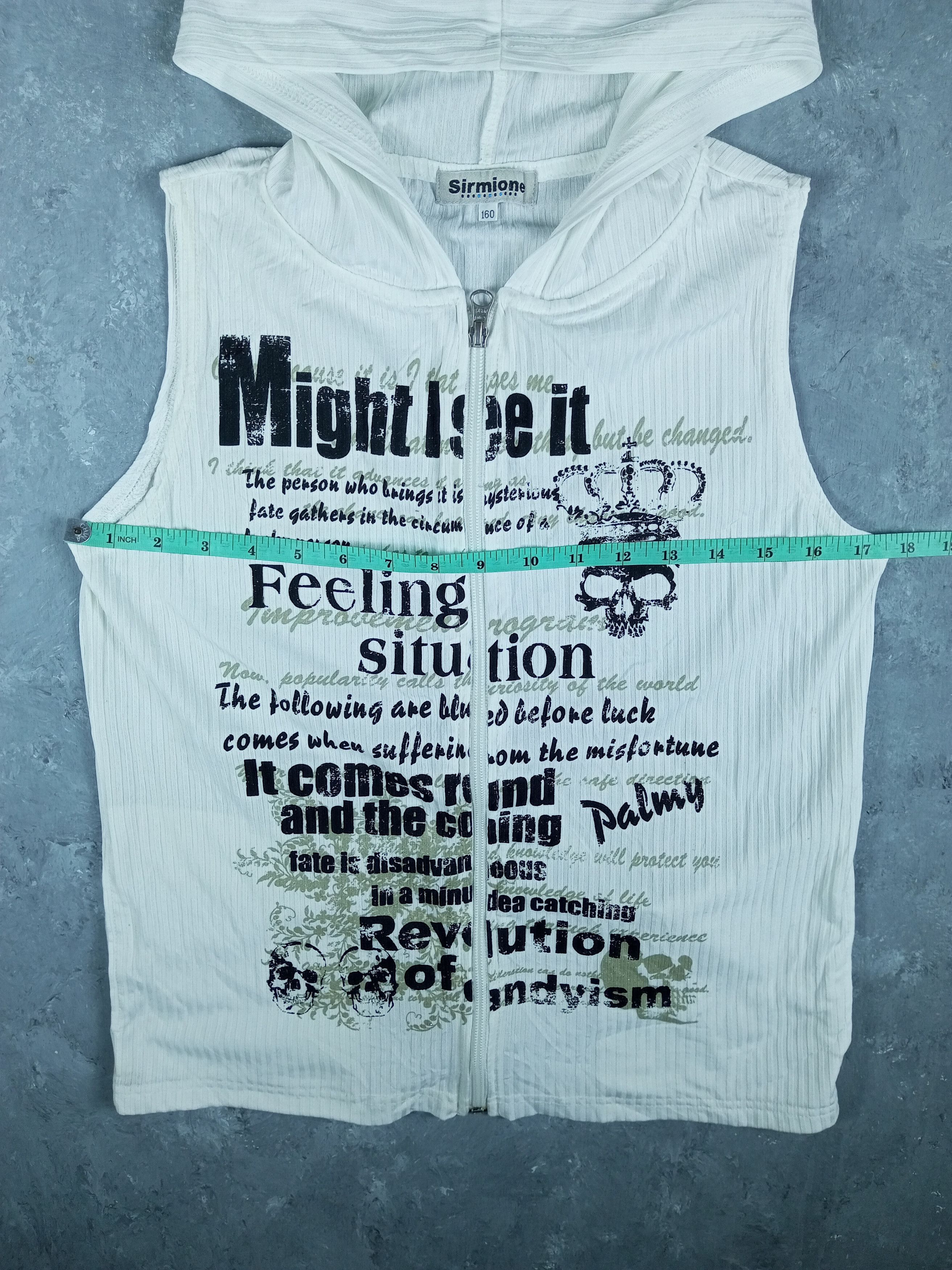 Japanese Brand Rare Vintage Japanese Brand Sleeveless Hoodie Size US M / EU 48-50 / 2 - 9 Thumbnail