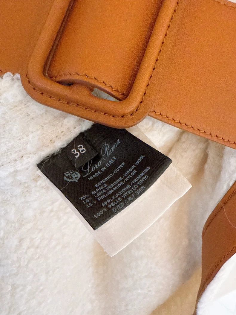 Loro Piana LORO PIANA Goat hair bath robe coat Size S / US 4 / IT 40 - 7 Thumbnail