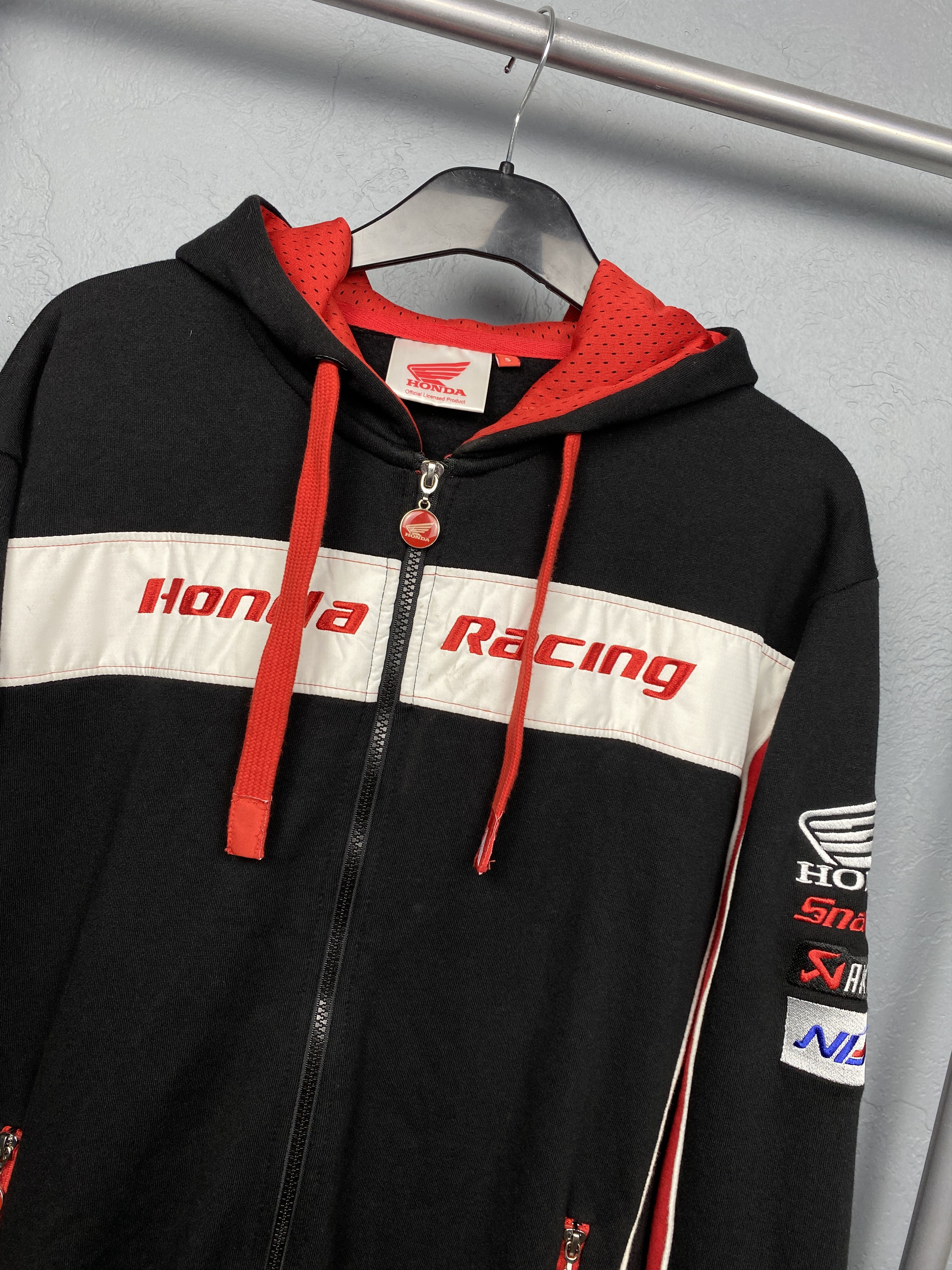 Honda Honda Racing Team Vintage Mens Zip Hoodie Size US S / EU 44-46 / 1 - 2 Thumbnail