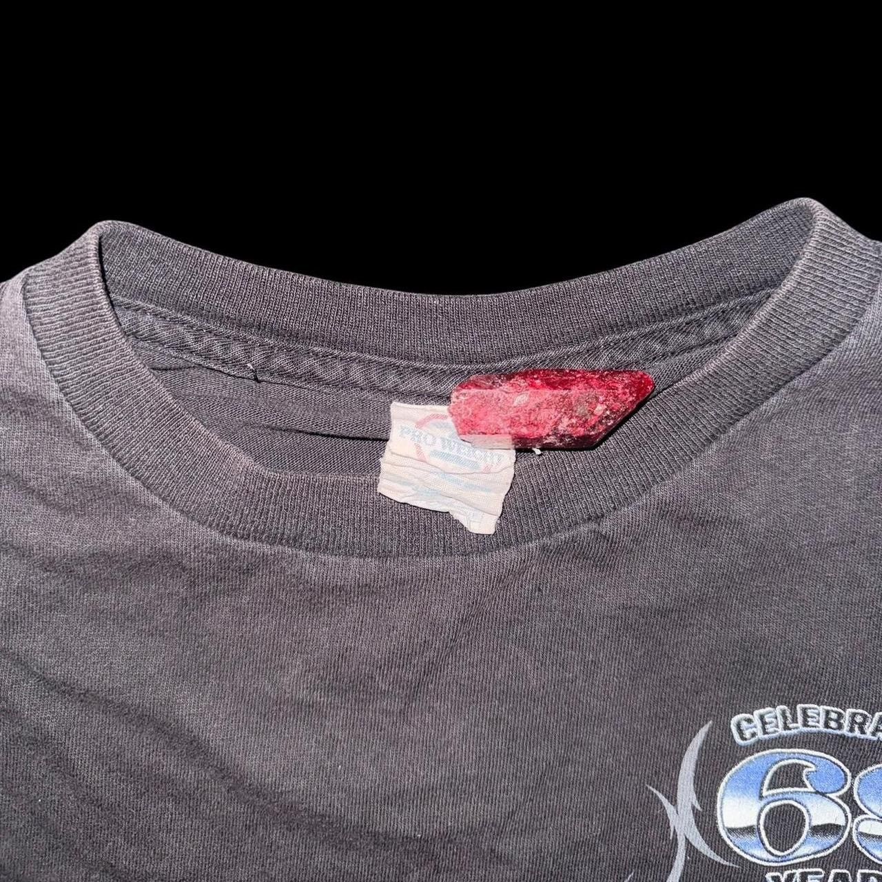 Harley Davidson 2010 Sturgis Biker Rally 69 + 1 Skeleton Threesome Funny Tee Size US L / EU 52-54 / 3 - 7 Thumbnail