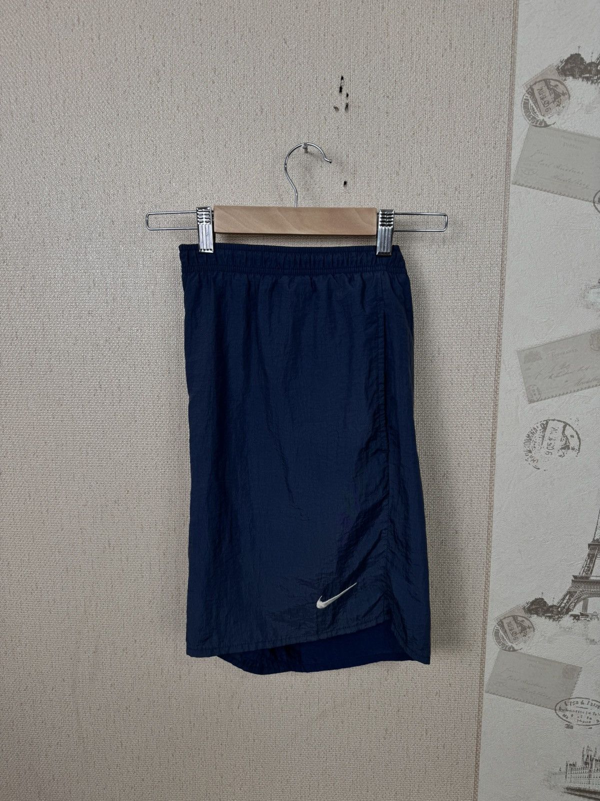 Nike Vintage Nike Shorts Swiming Trucks XL Nylon Blue Streetwear Size US 34 / EU 50 - 11 Thumbnail