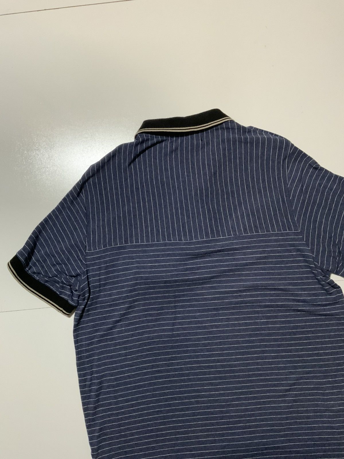 Other Morphine Generation Striped Stretch Rayon Pocket Polo Shirt Size US L / EU 52-54 / 3 - 4 Thumbnail