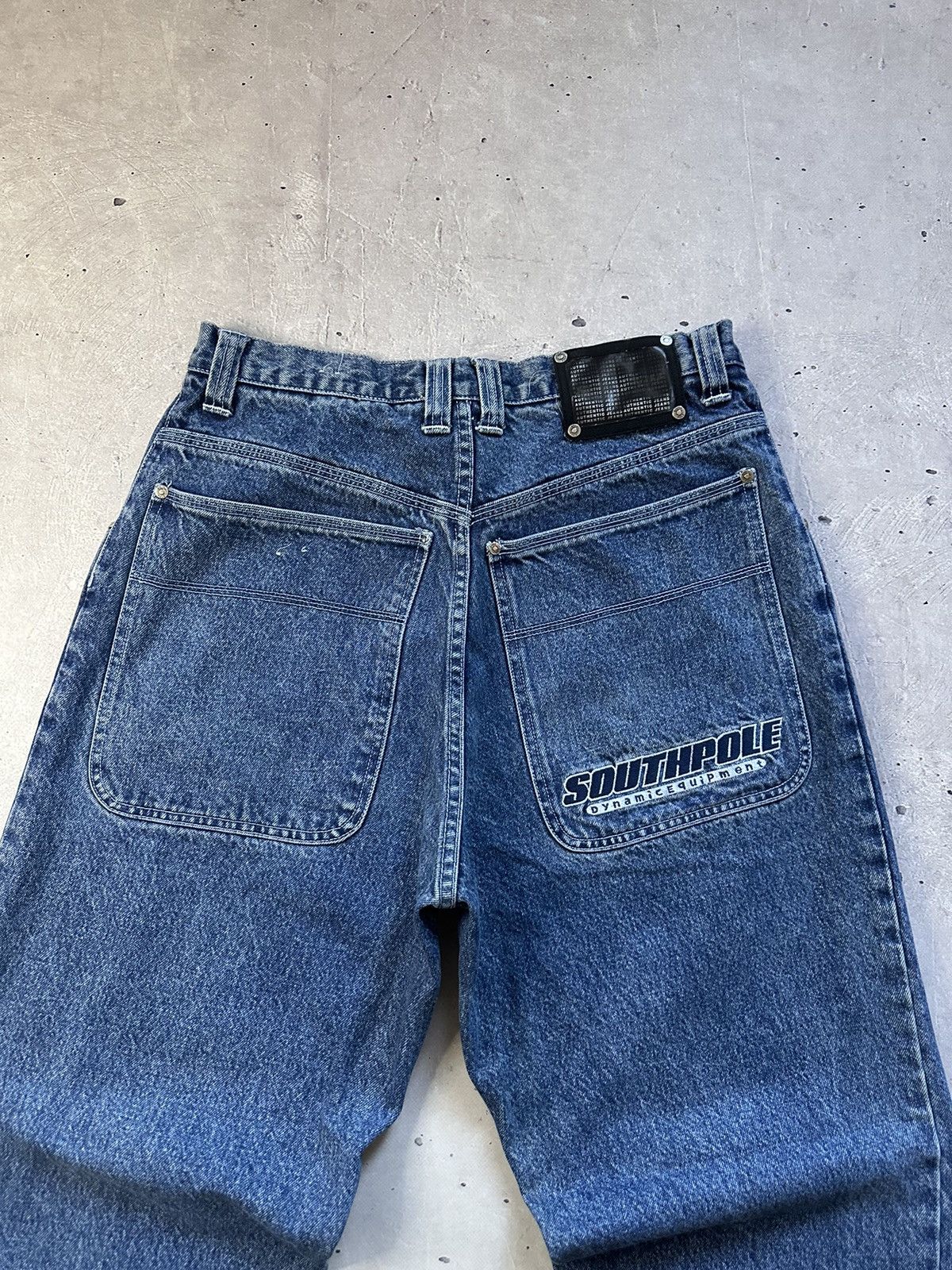 Southpole × Vintage Southpole Vintage Baggy Jeans Dynamic Equipment SK8 Y2K Size US 34 / EU 50 - 2 Thumbnail