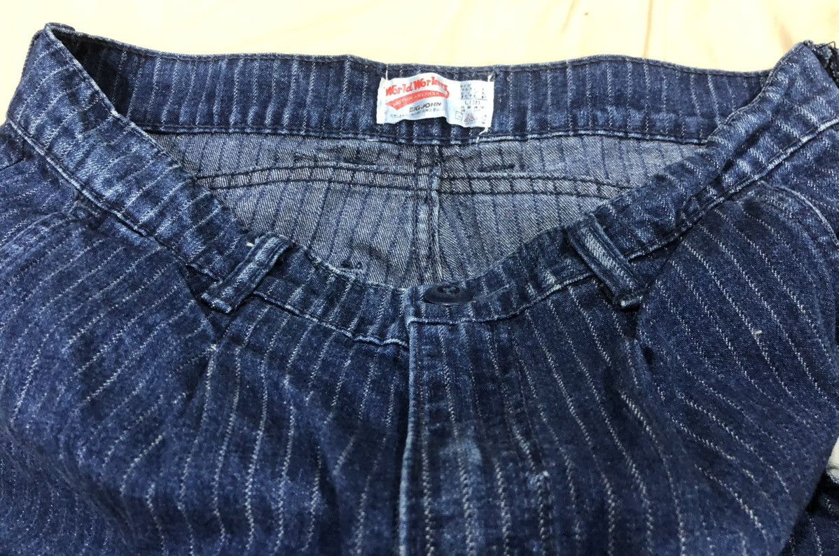 Big John Big John Denim Stripe Pants Size US 31 - 5 Thumbnail