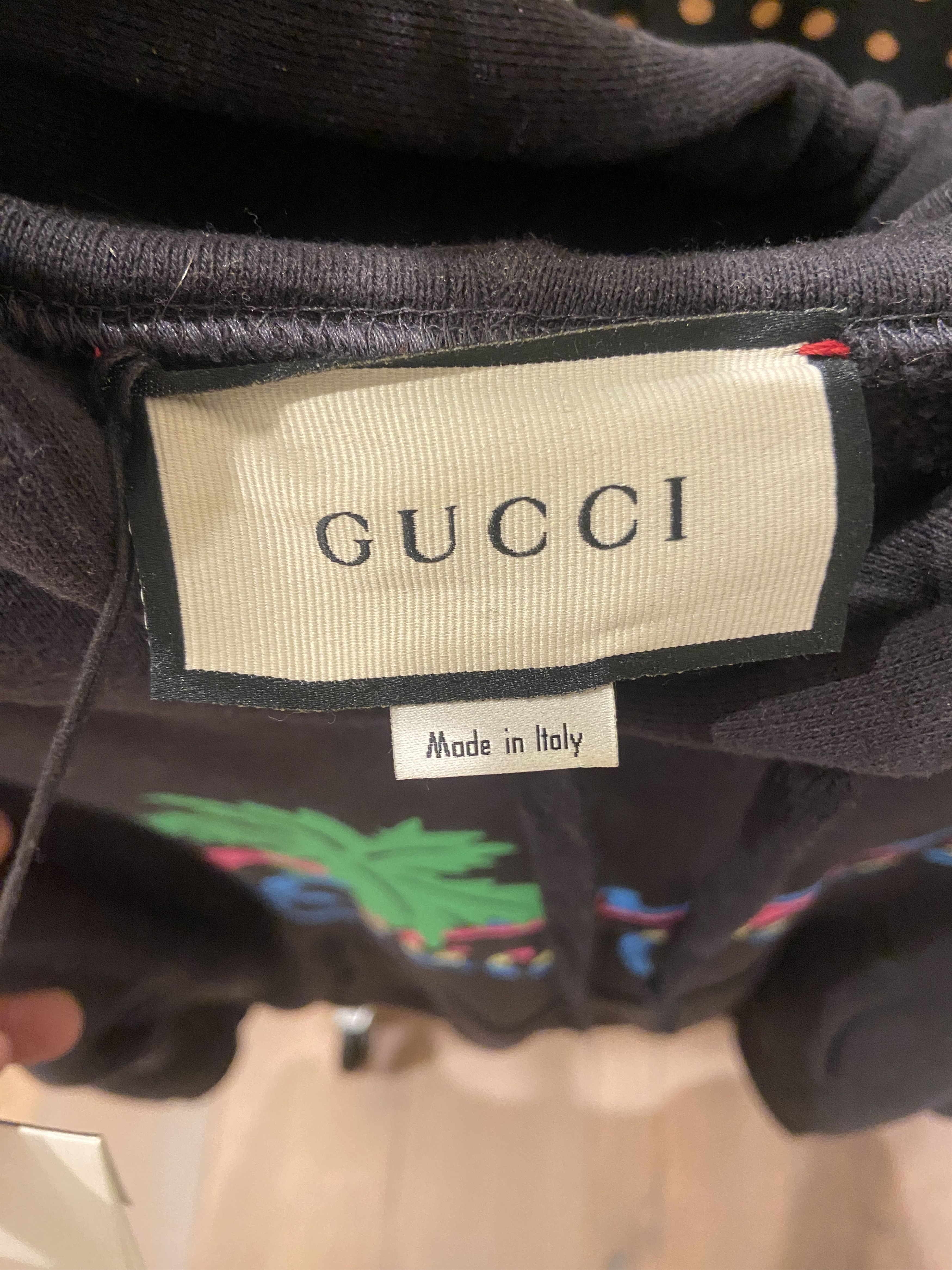 Gucci NEW Gucci Hawaii Hoodie Black Size US L / EU 52-54 / 3 - 4 Thumbnail