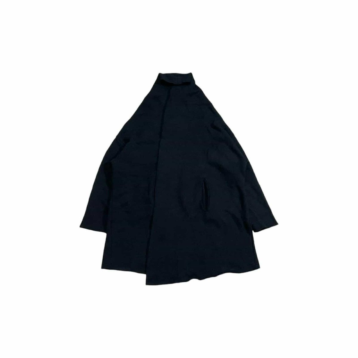 Designer × Japanese Brand 🔥Mizuiro Ind Wool Asymmetric Diagonal Cloaks Jacket Goth Size US L / EU 52-54 / 3 - 5 Thumbnail