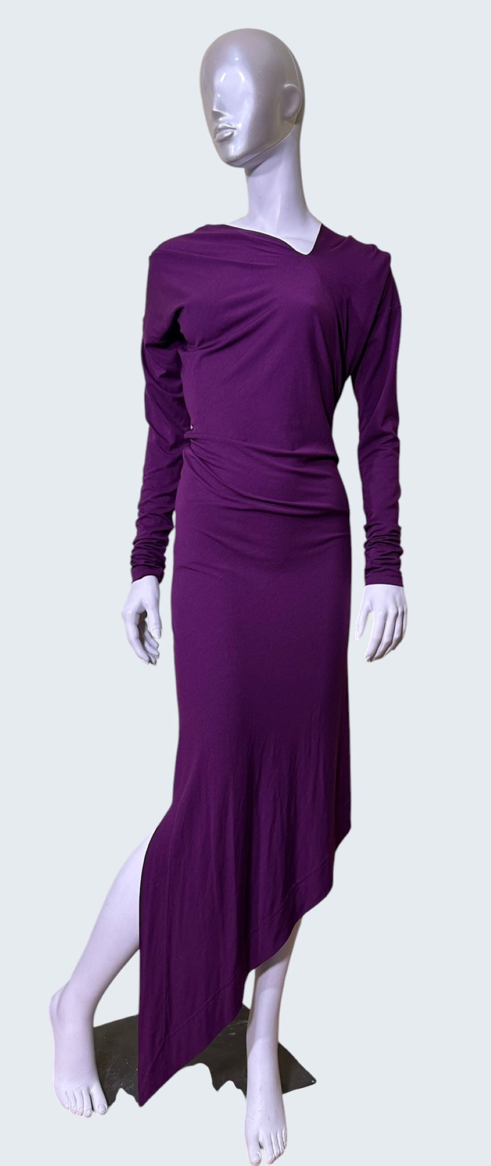 Vivienne Westwood Purple viscose dress Size S / US 4 / IT 40 - 2 Thumbnail