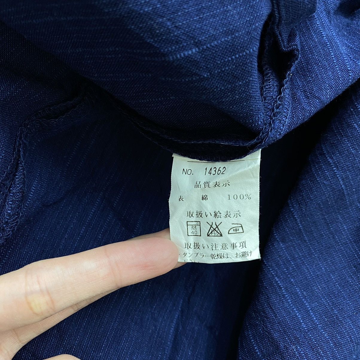 Japanese Brand KIRAKUMONO Japanese Brand Navy Plain Kimono Style Coat Size US L / EU 52-54 / 3 - 4 Thumbnail