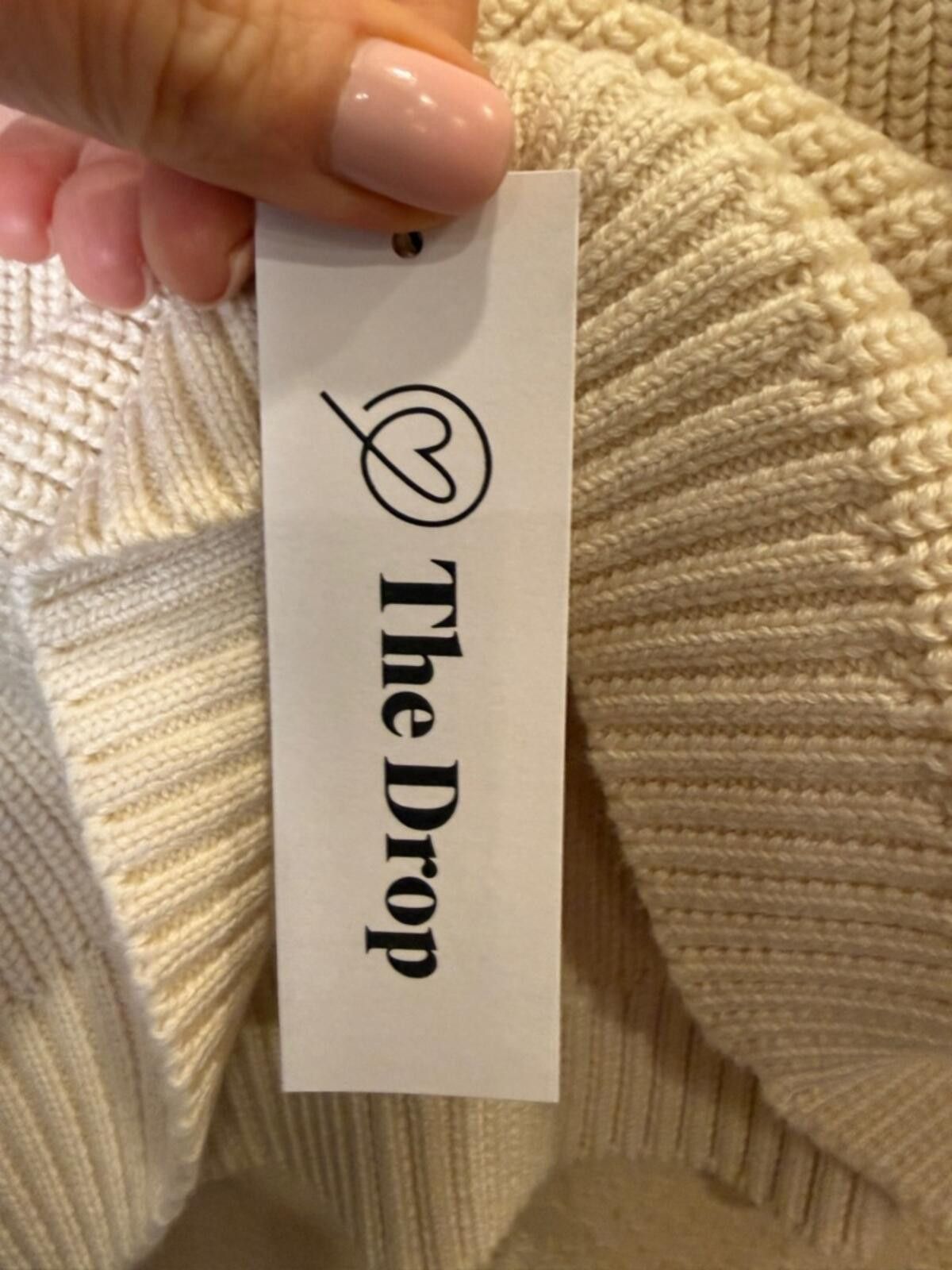 Other The Drop Women’s Zadie Sweater Tank Off White Sz XL Size XL / US 12-14 / IT 48-50 - 6 Thumbnail