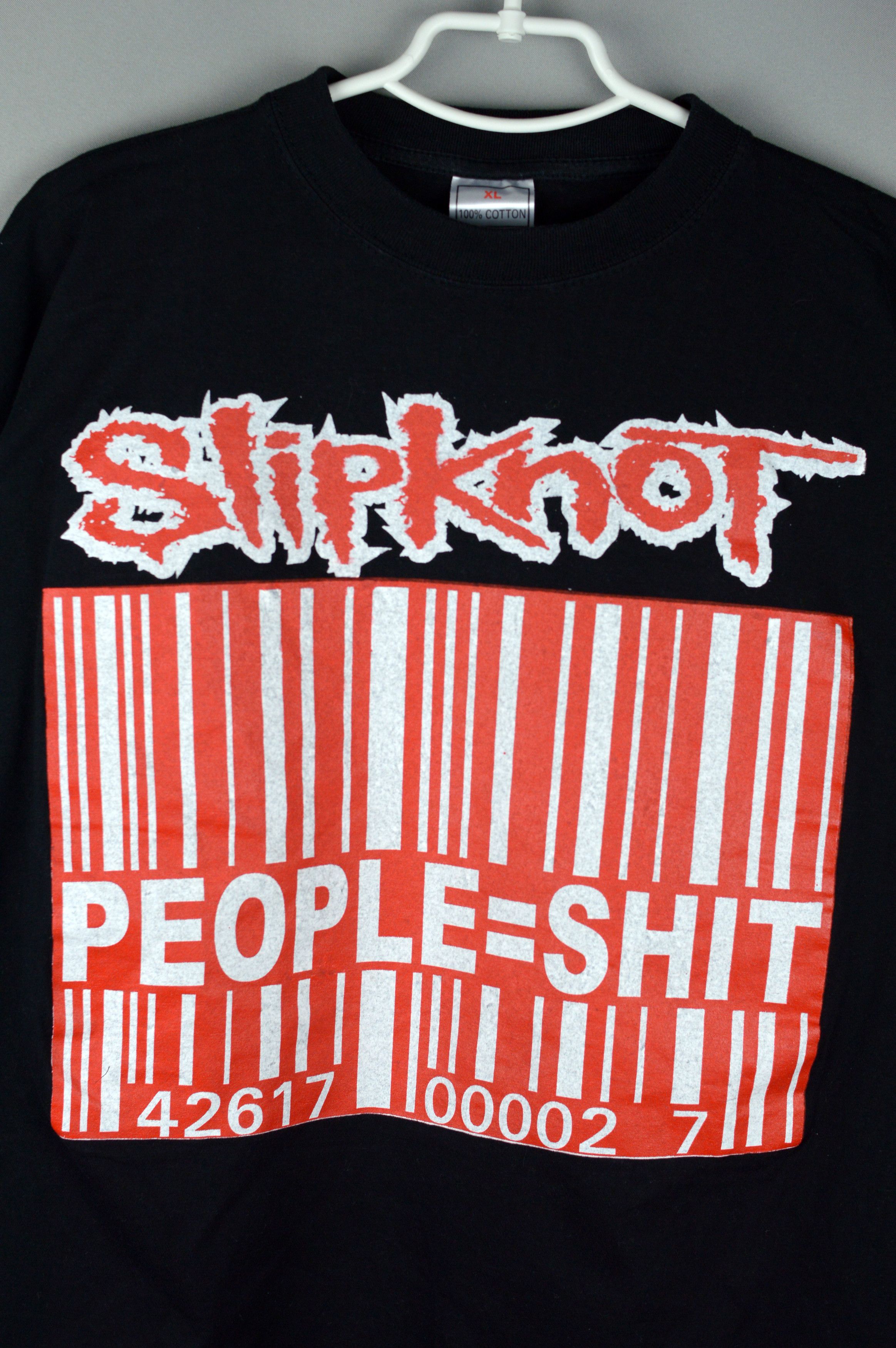 Slipknot × Vintage Vintage Slipknot People = Shit 2001 t shirt Size US L / EU 52-54 / 3 - 4 Thumbnail