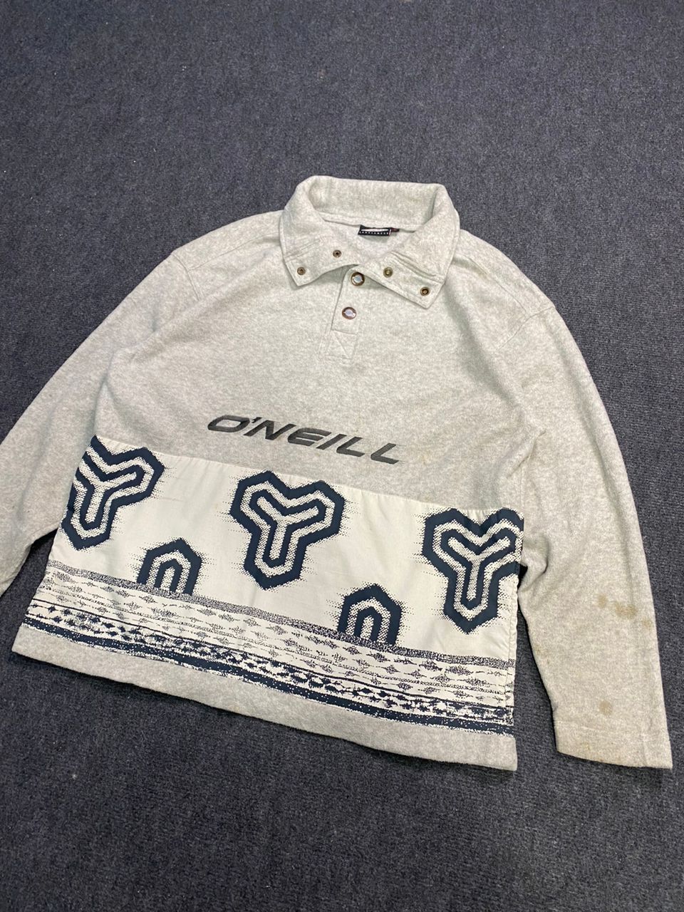 O'Neill Vintage Oneill Sportswear Fleece Spell Out Logo Size US L / EU 52-54 / 3 - 3 Thumbnail