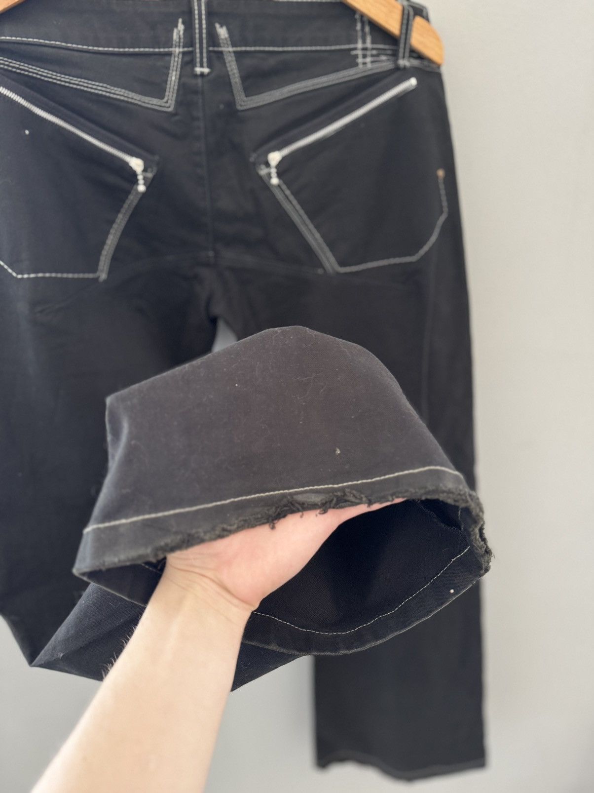 Marithe + Francois Girbaud Marithe Francois Girbaud Vintage Avant Gard Jeans Size 32" / US 10 / IT 46 - 8 Thumbnail