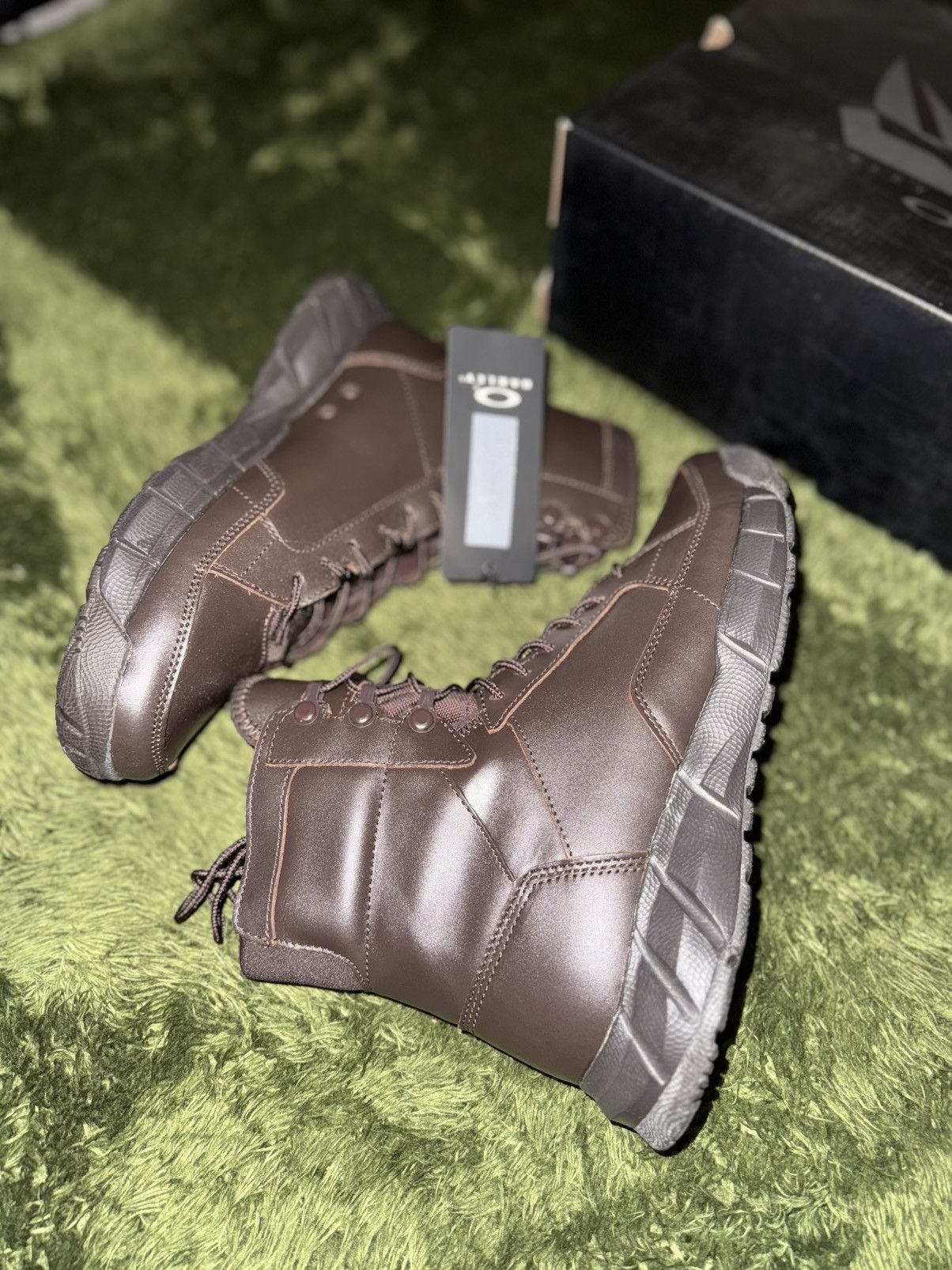 Oakley [US 8.5-9] Oakley Tactical Military Leather Boots Brown Size US 9 / EU 42 - 6 Thumbnail