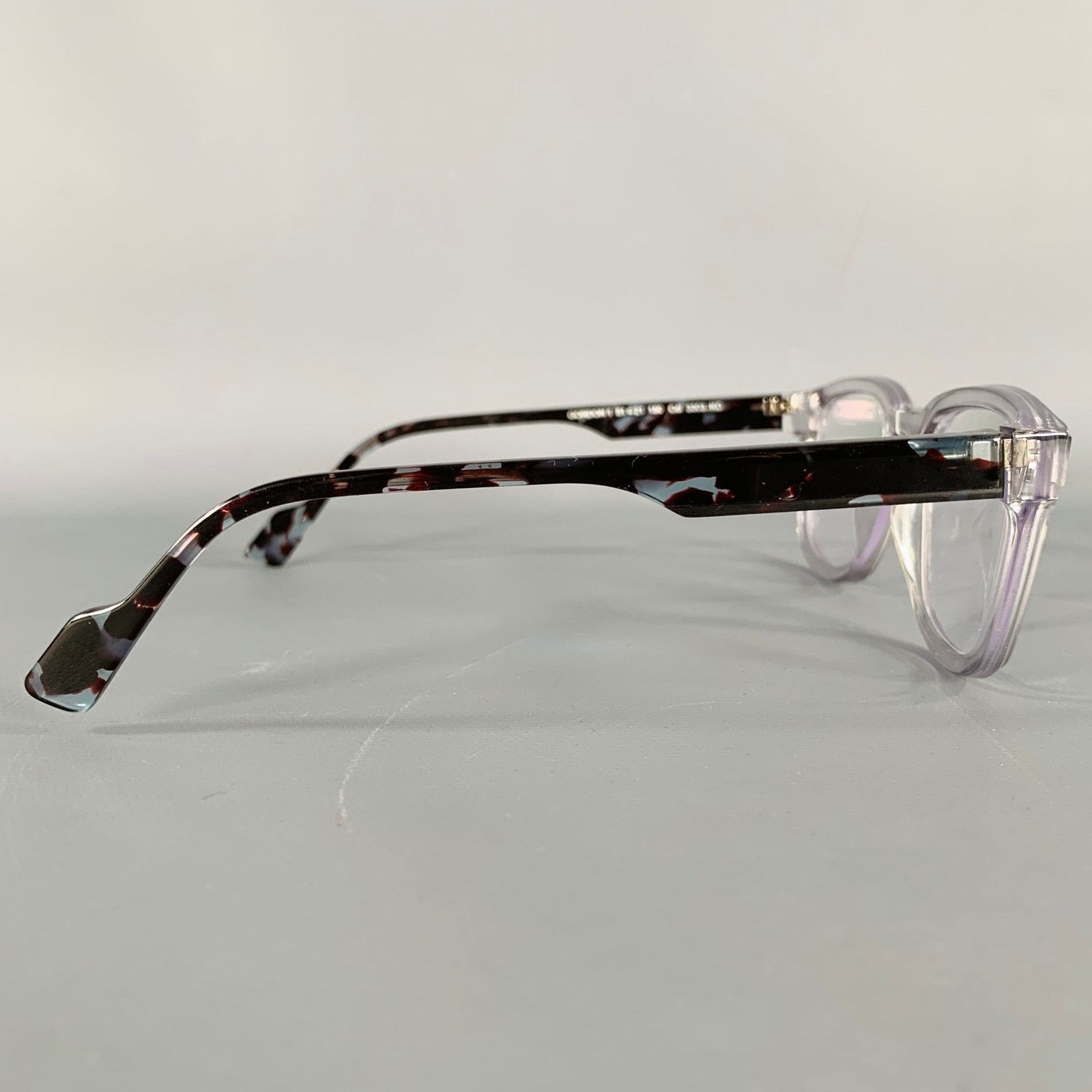 Other FACE A FACE Gordon 1 Grey Clear Marbled Acetate Eyewear Size ONE SIZE - 2 Thumbnail